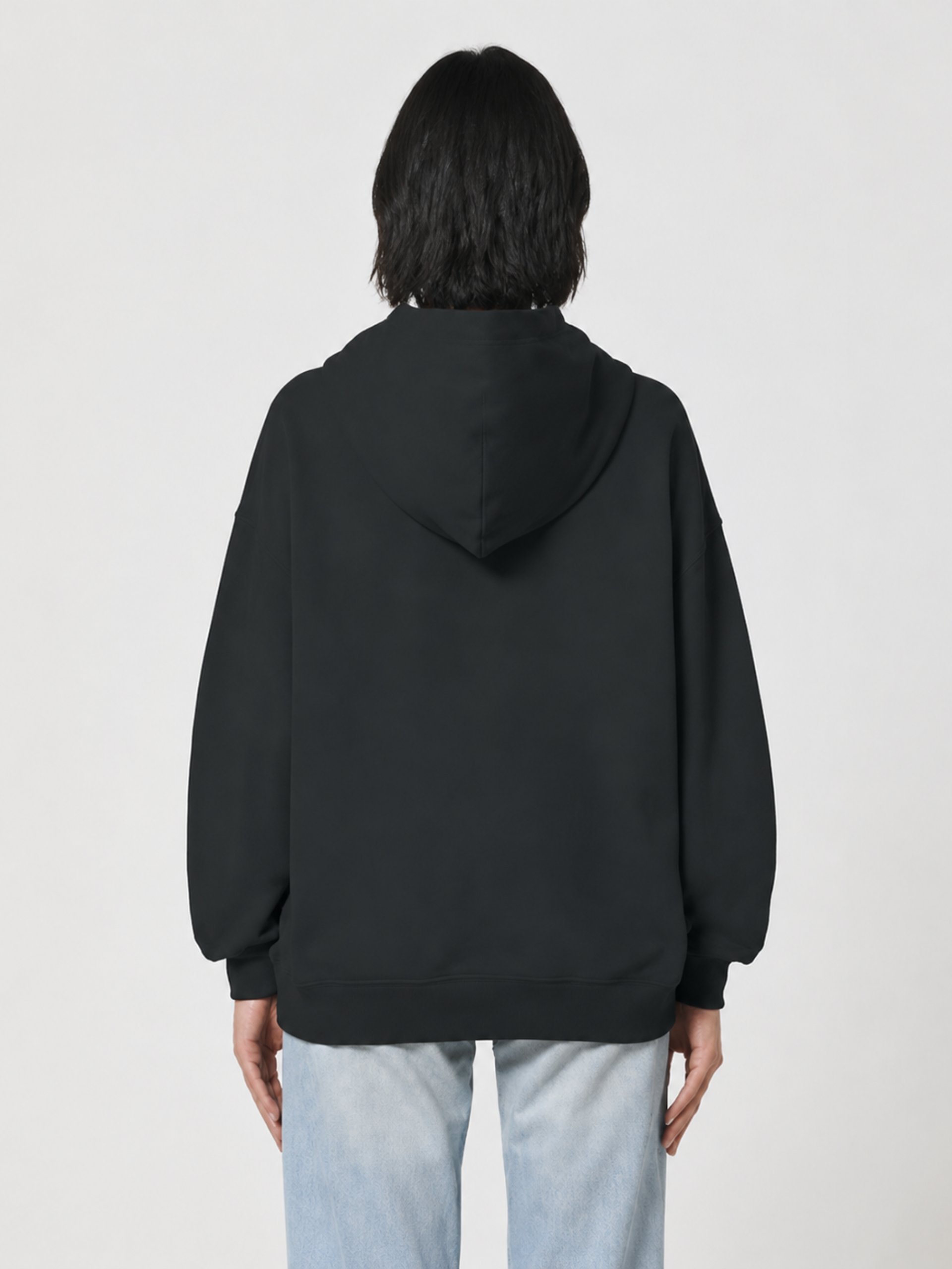 Hoodie mixte oversize Coton Bio Poids Lourd – ÉCOLE DE L'OMBRE product image (3)