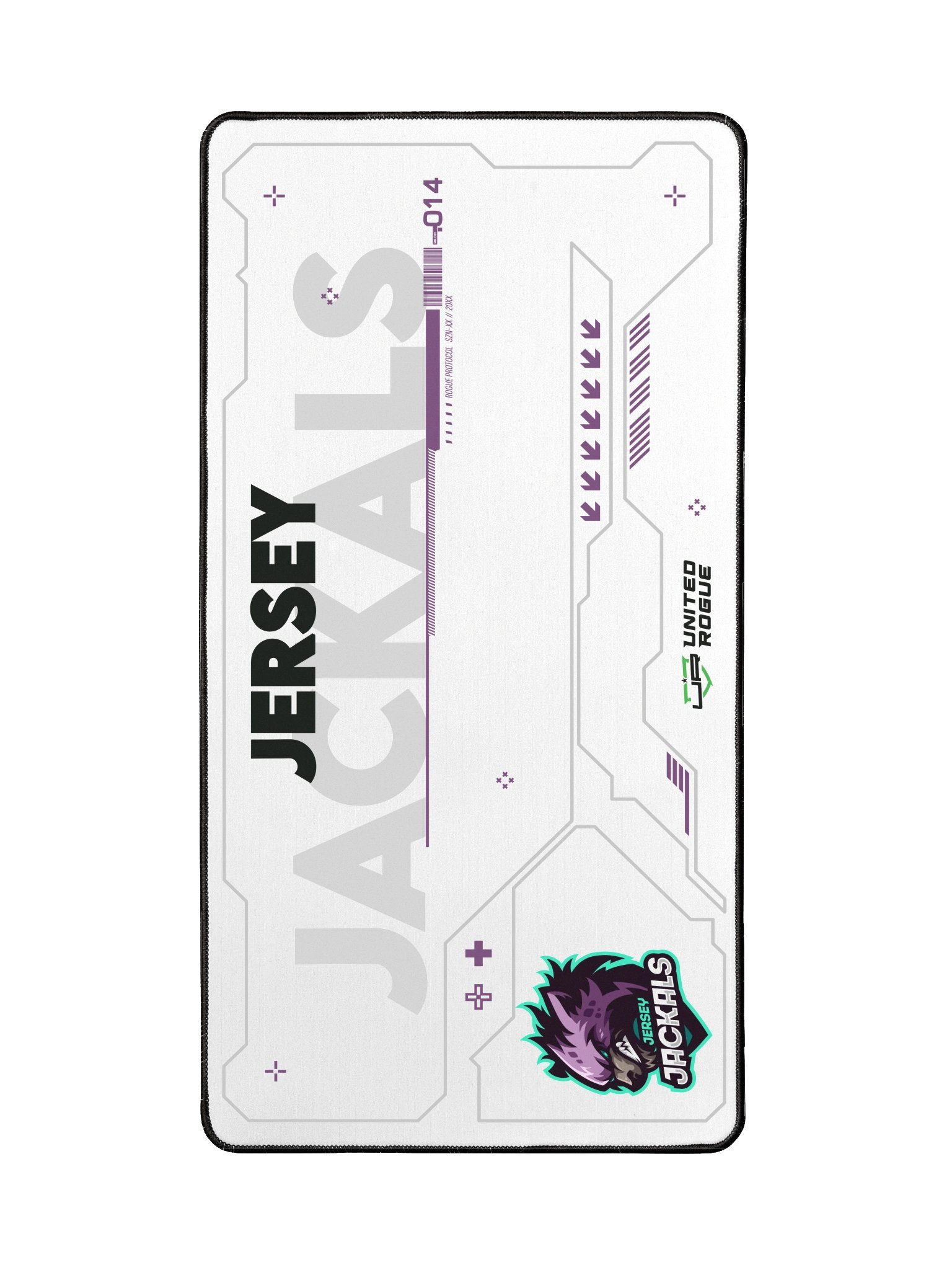 Jersey Jackals White Desk Mat product image (2)