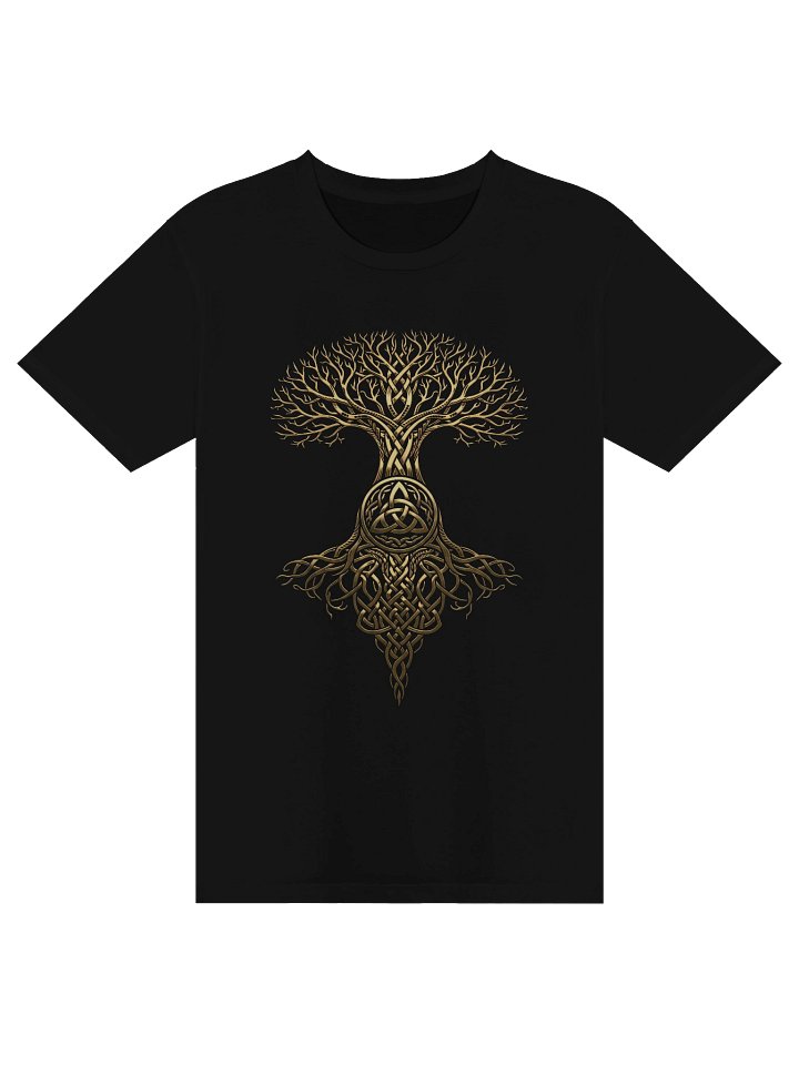 The World Tree, Nordic Yggdrasil, Unisex Organic T-Shirt, Stanley