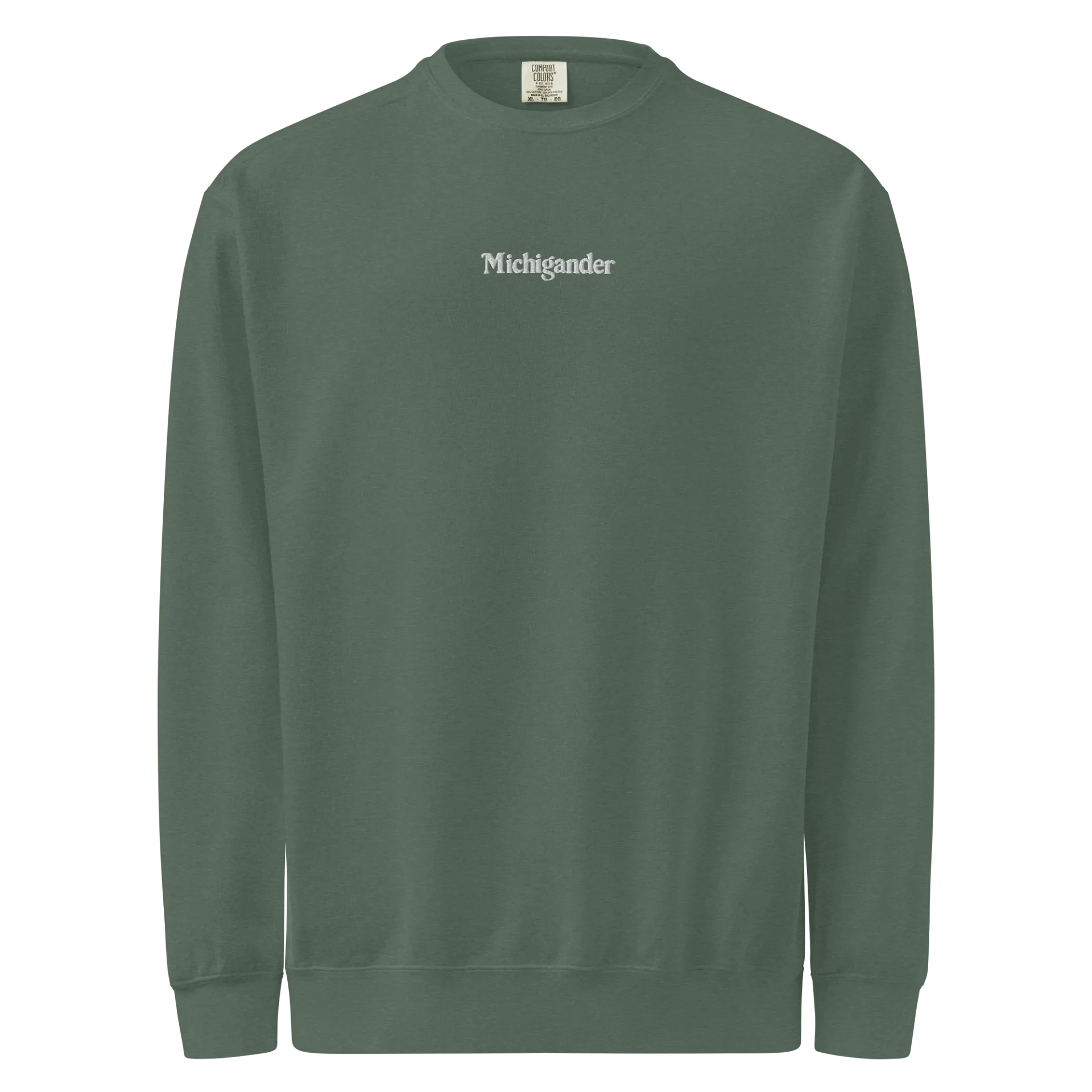 Embroidered Comfort Colors Crewneck