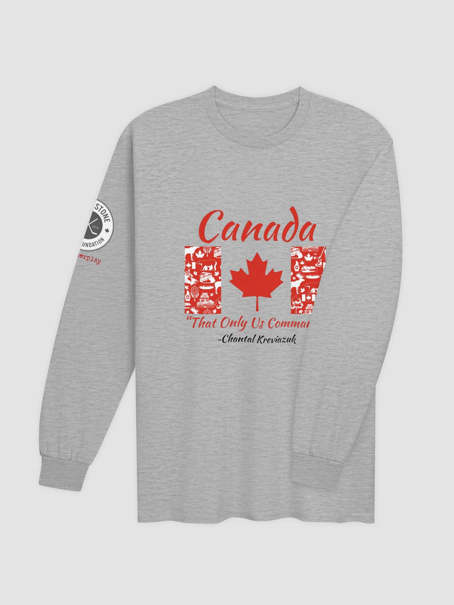 CK x GRINDSTONE "THAT ONLY US COMMAND" FLAG LONG SLEEVE TEE product image (4)