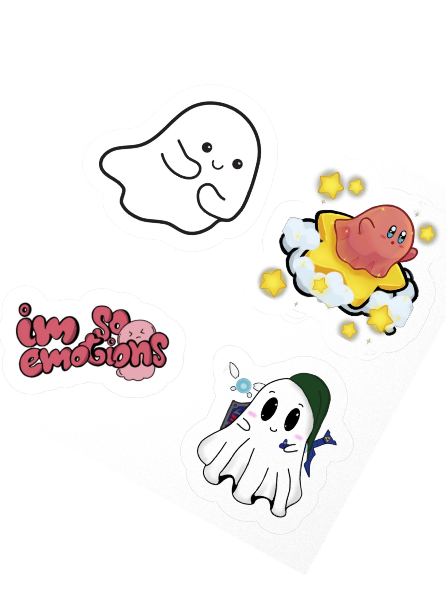 Ghosties Sticker Sheet product image (6)