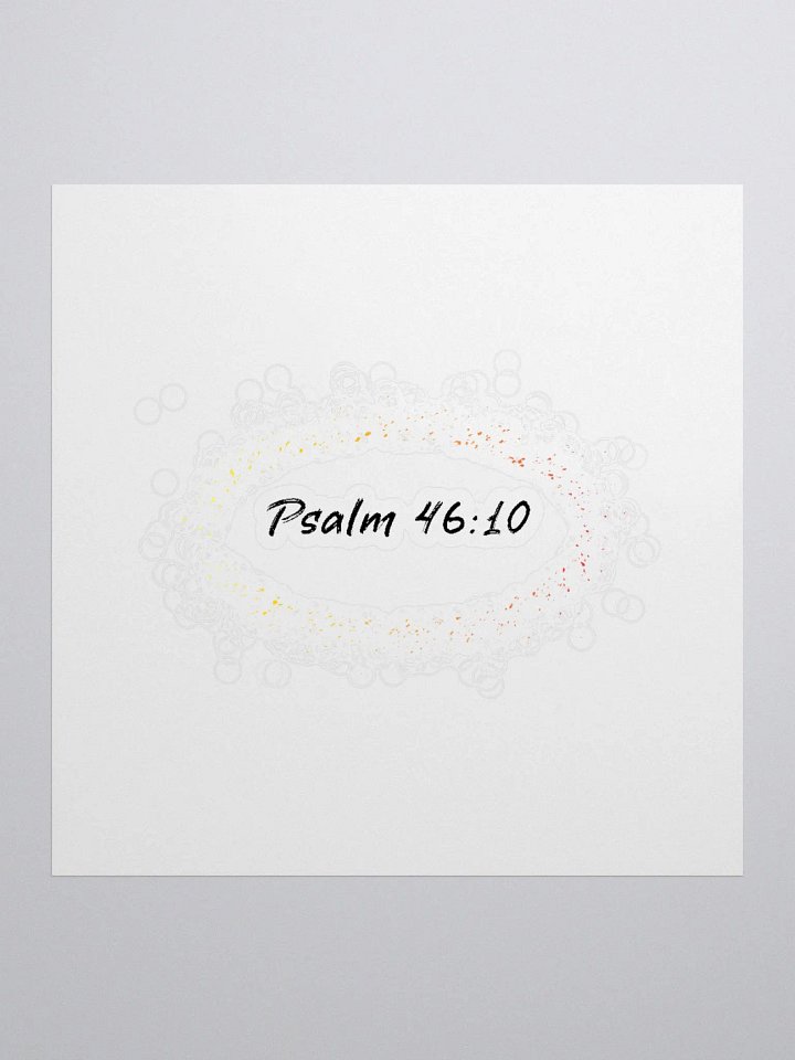 Bible Verse Psalm 46:10 product image (1)