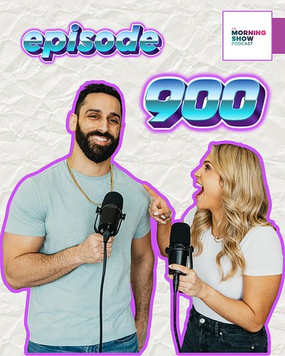 900 freaking episodes of The Morning Show Podcast!!!! Thank you for spending your mornings with us these last four years, it ...