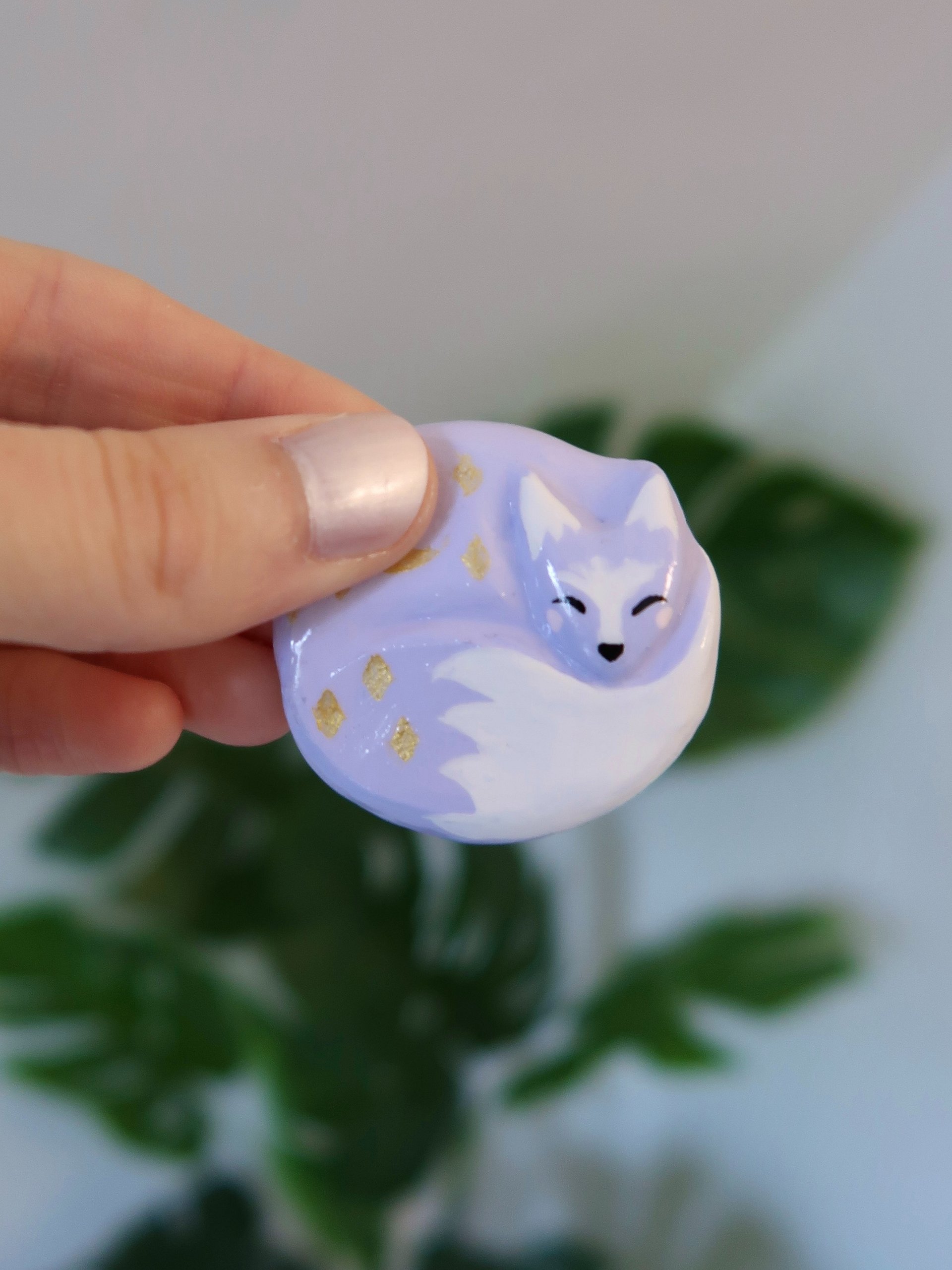 Lavender Fox - Worry Stone product image (7)