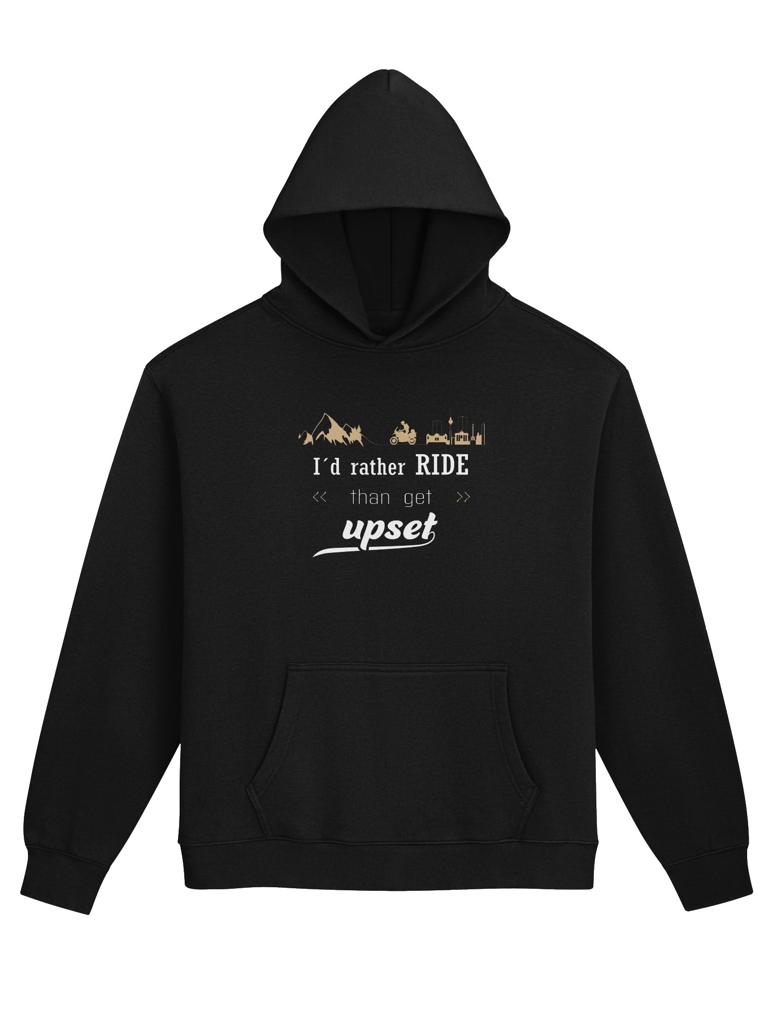 I'd rather RIDE than get upset | MEN’S Hoodie product image (46)