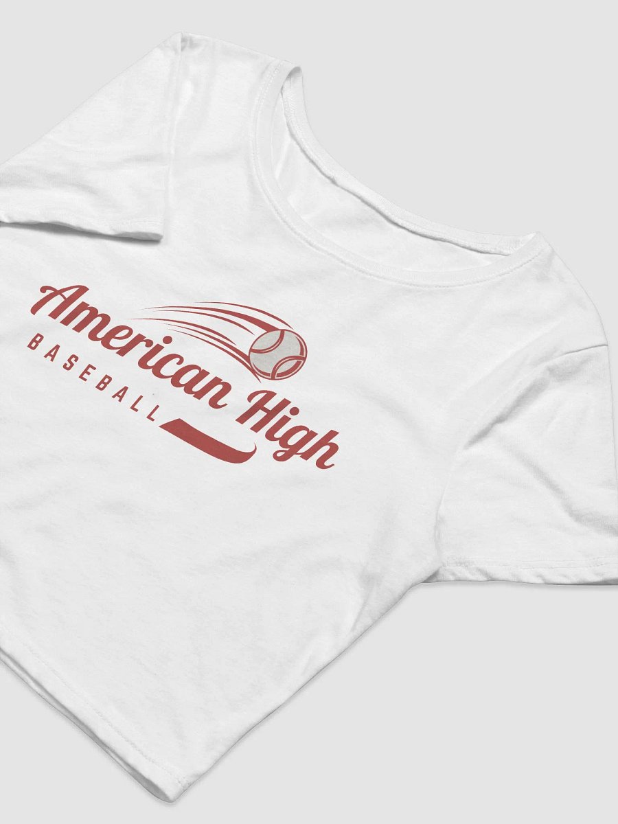Baseball baby tee product image (5)