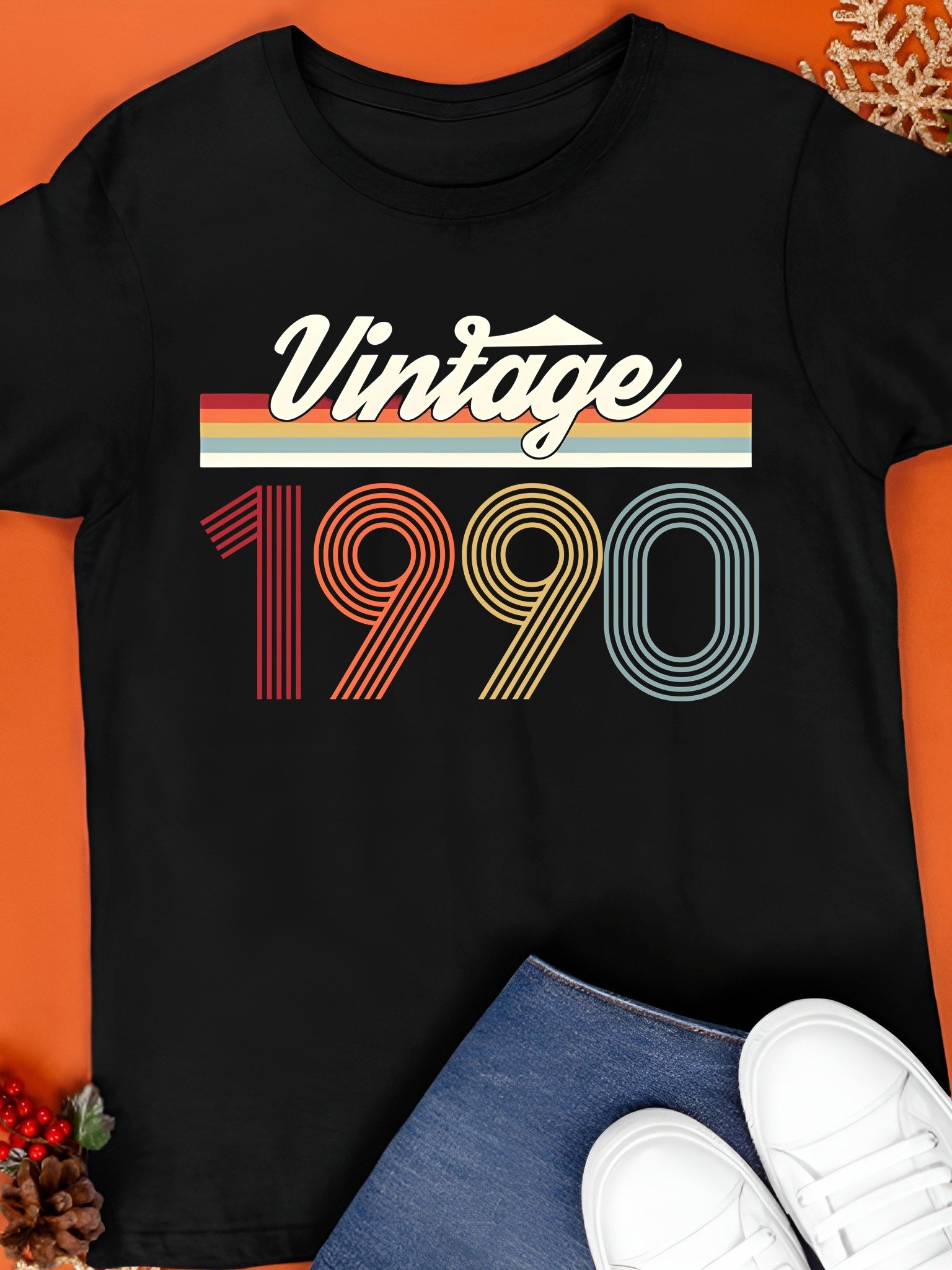 Vintage 1990 Birthday Shirt product image (1)
