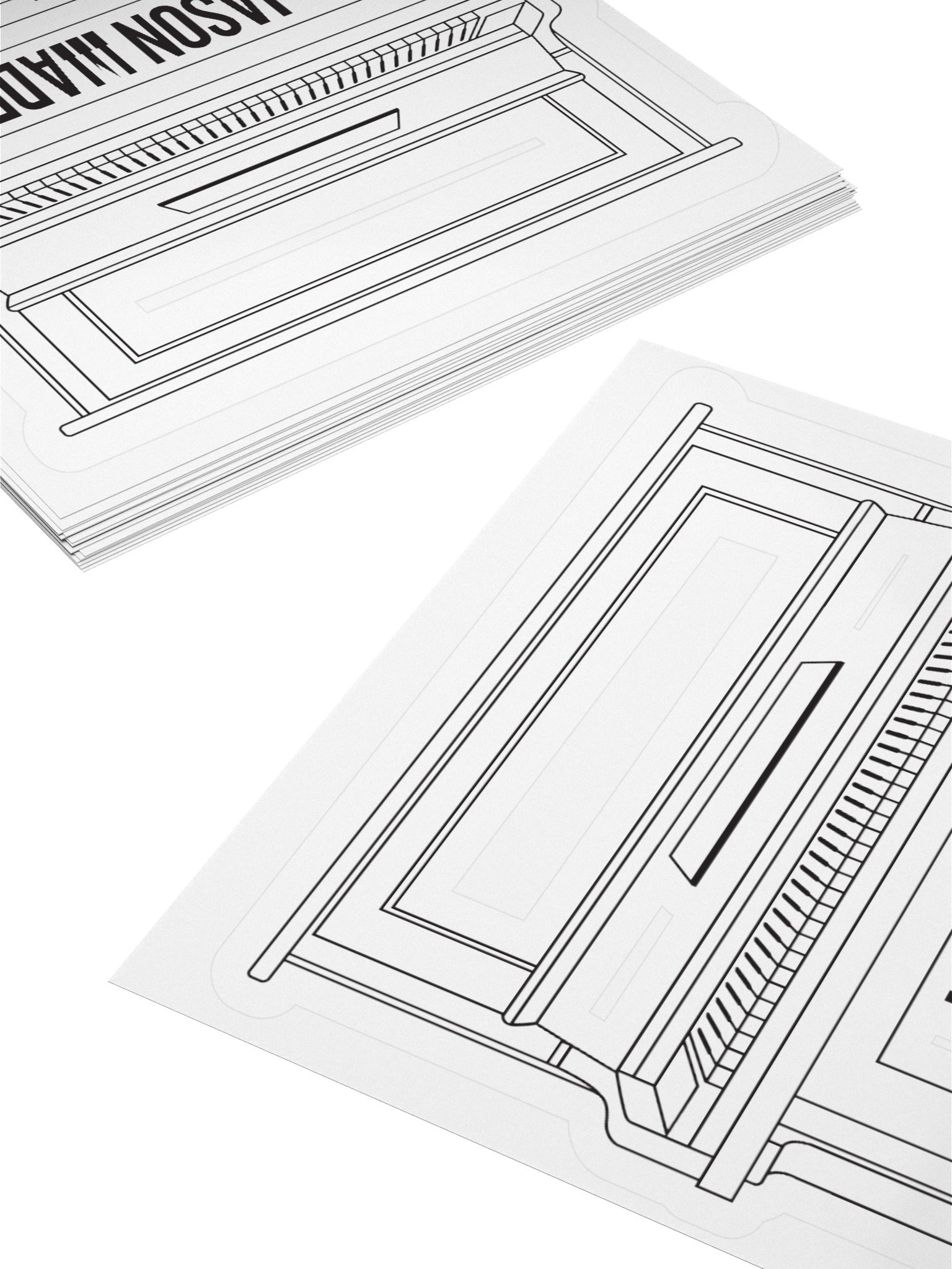 JASON MADE "PIANO ICON" STICKERS product image (10)