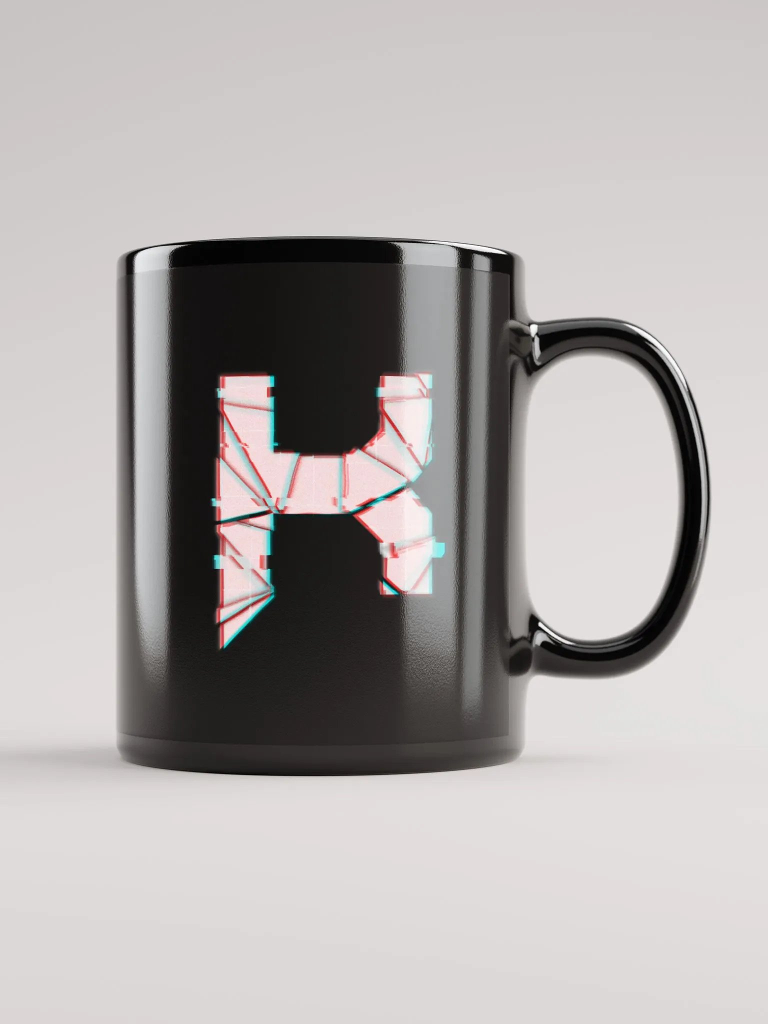 "K" Logo Black 11oz Mug product image (3)