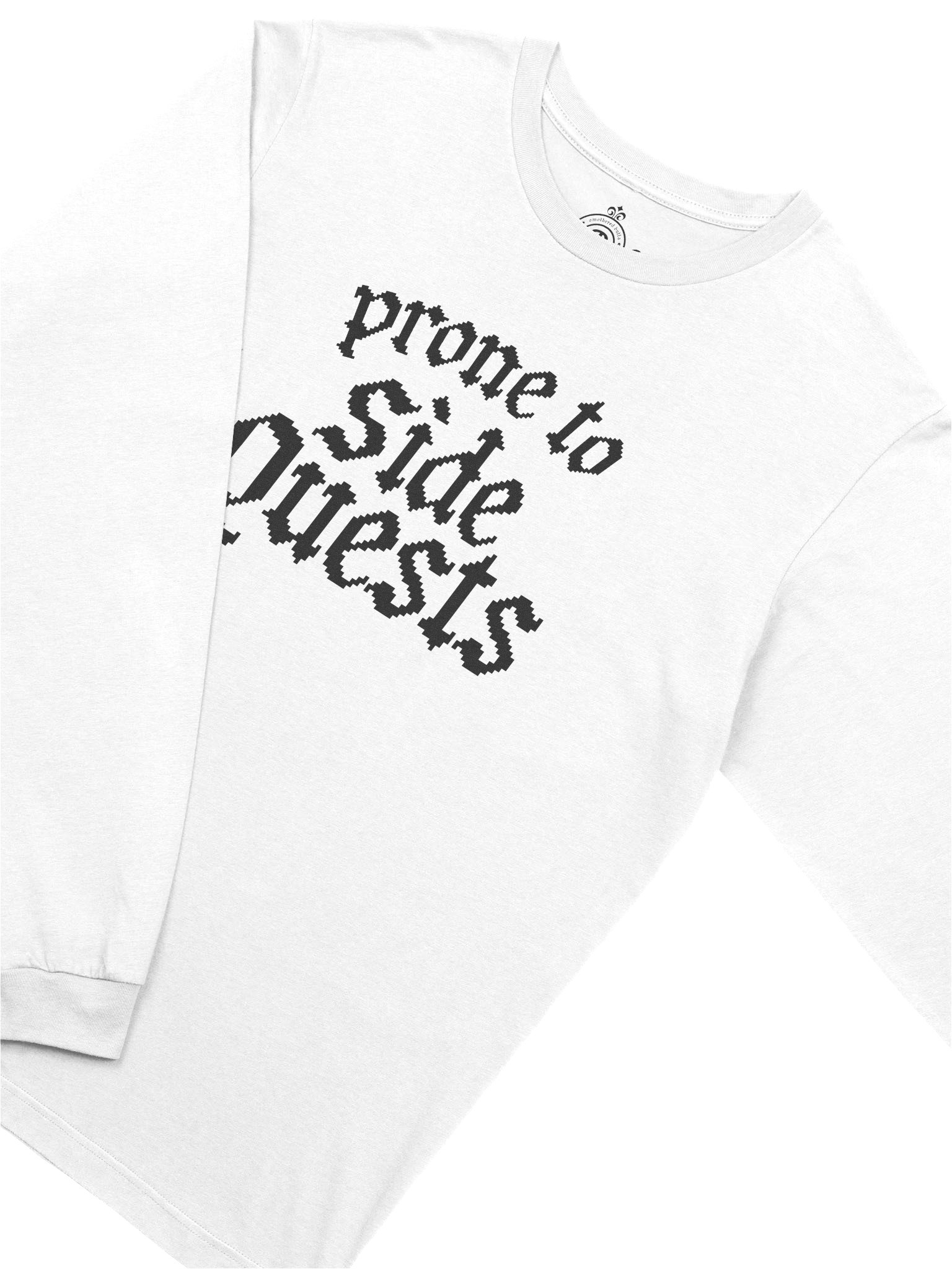 Side Quests long-sleeve tee (light) product image (3)