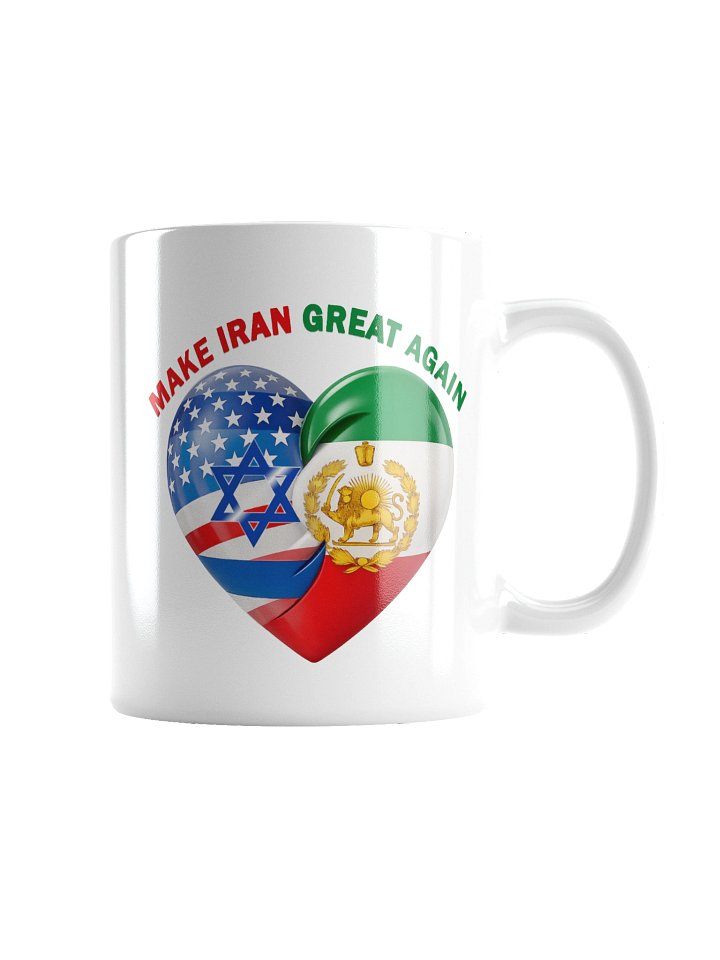MAKE IRAN GREAT AGAIN Ceramic Mug product image (2)