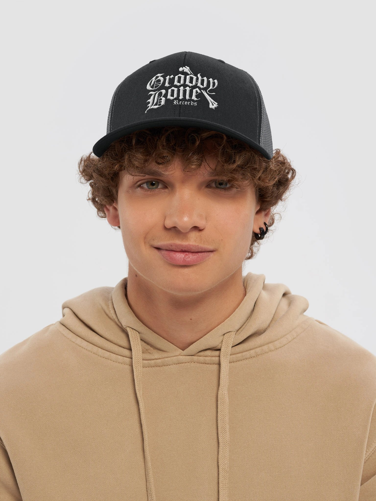 Groovy Bone Gothic AF Trucker Hat product image (5)