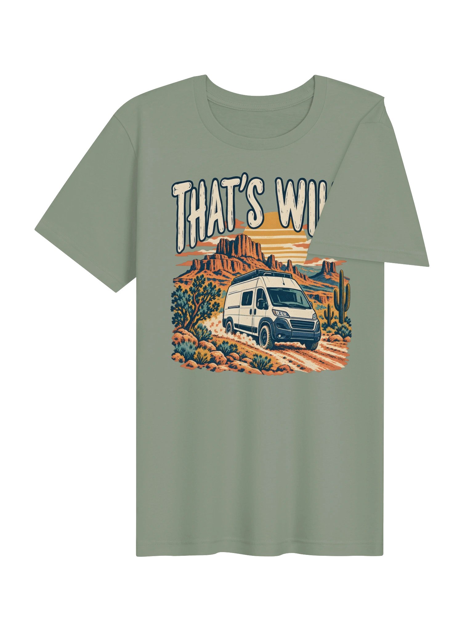 That's Wild Tee | Sage product image (4)