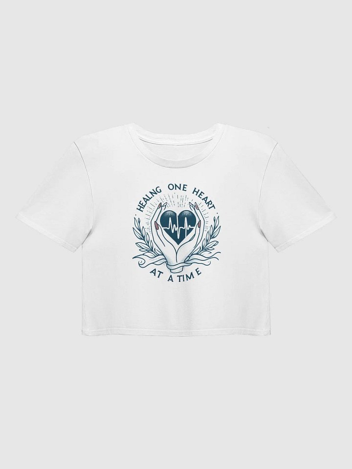 Heart Health: Healing Heartbeat Women's Crop Top product image (6)