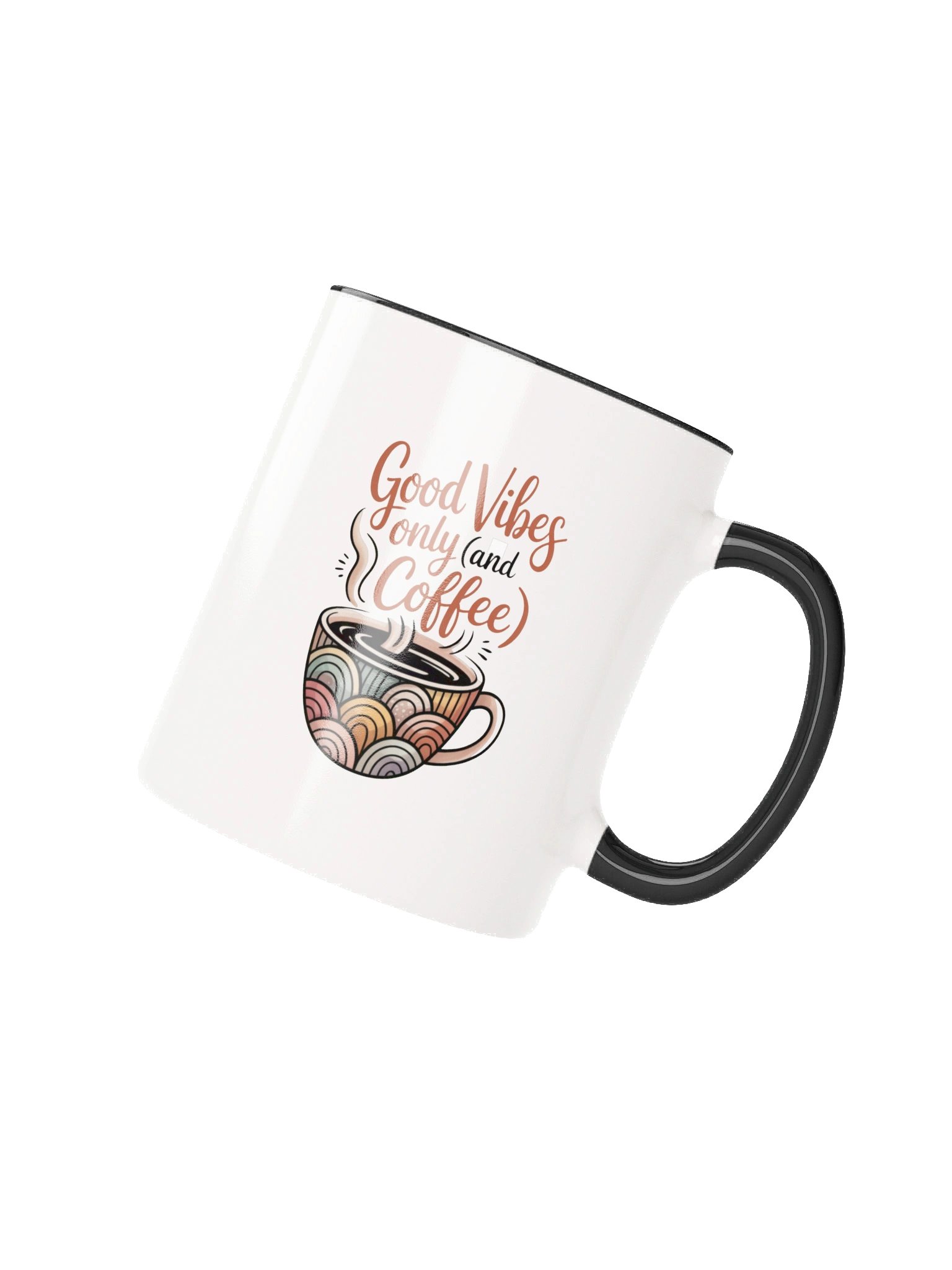 Good Vibes Only and Coffee Mug - with Color Inside product image (2)