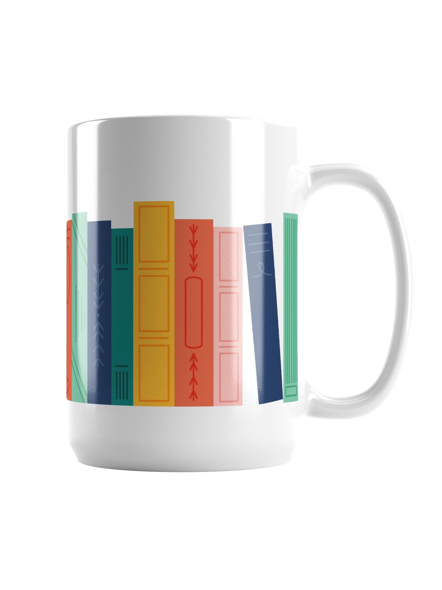 Library Shelf Mug product image (1)