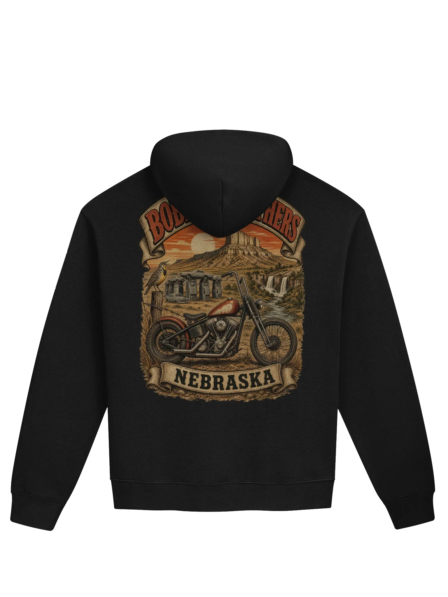 Bobber Brothers - Nebraska Hoodie