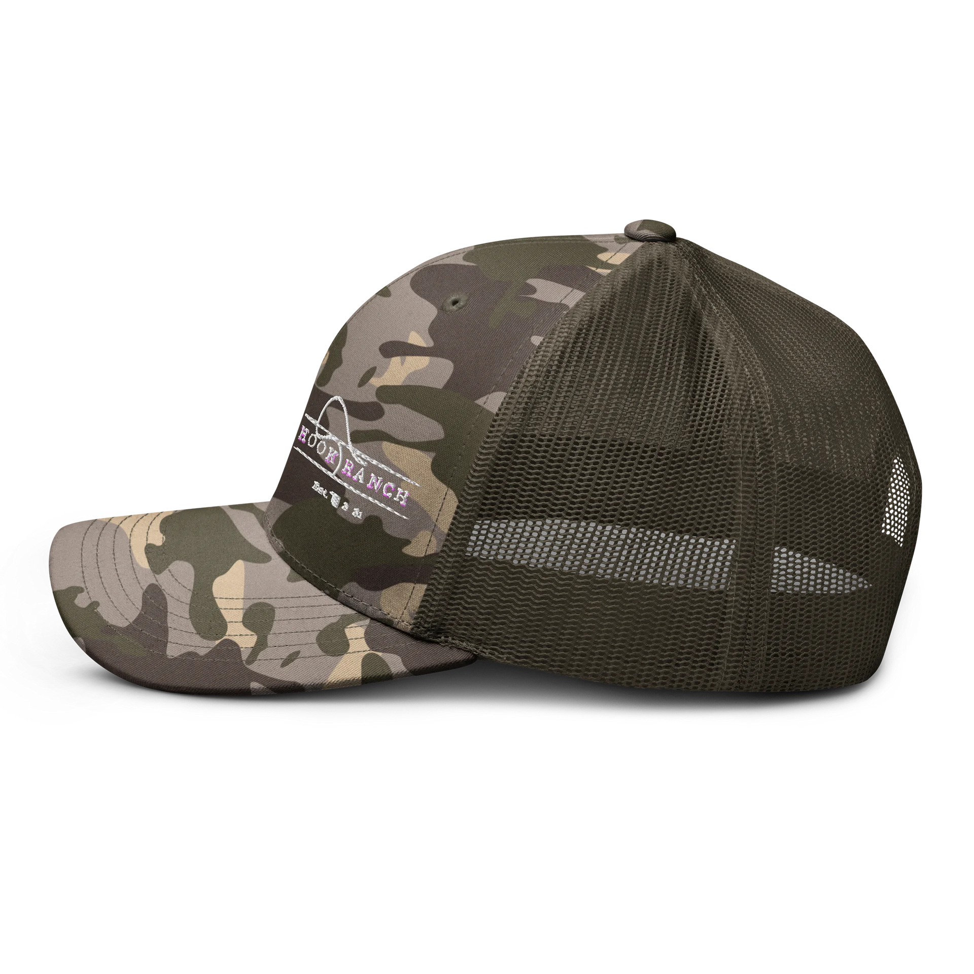 Hook Camo Trucker Hat product image (3)