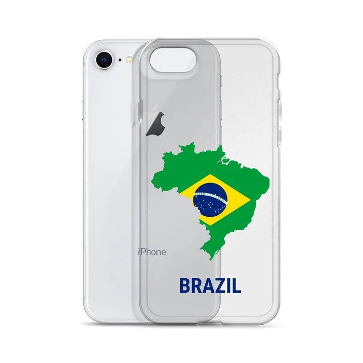 Brazil 2026 World Cup Flag iPhone Tough Case - Brazil Soccer Phone Cover - Dual Layer Protective Case product image (2)