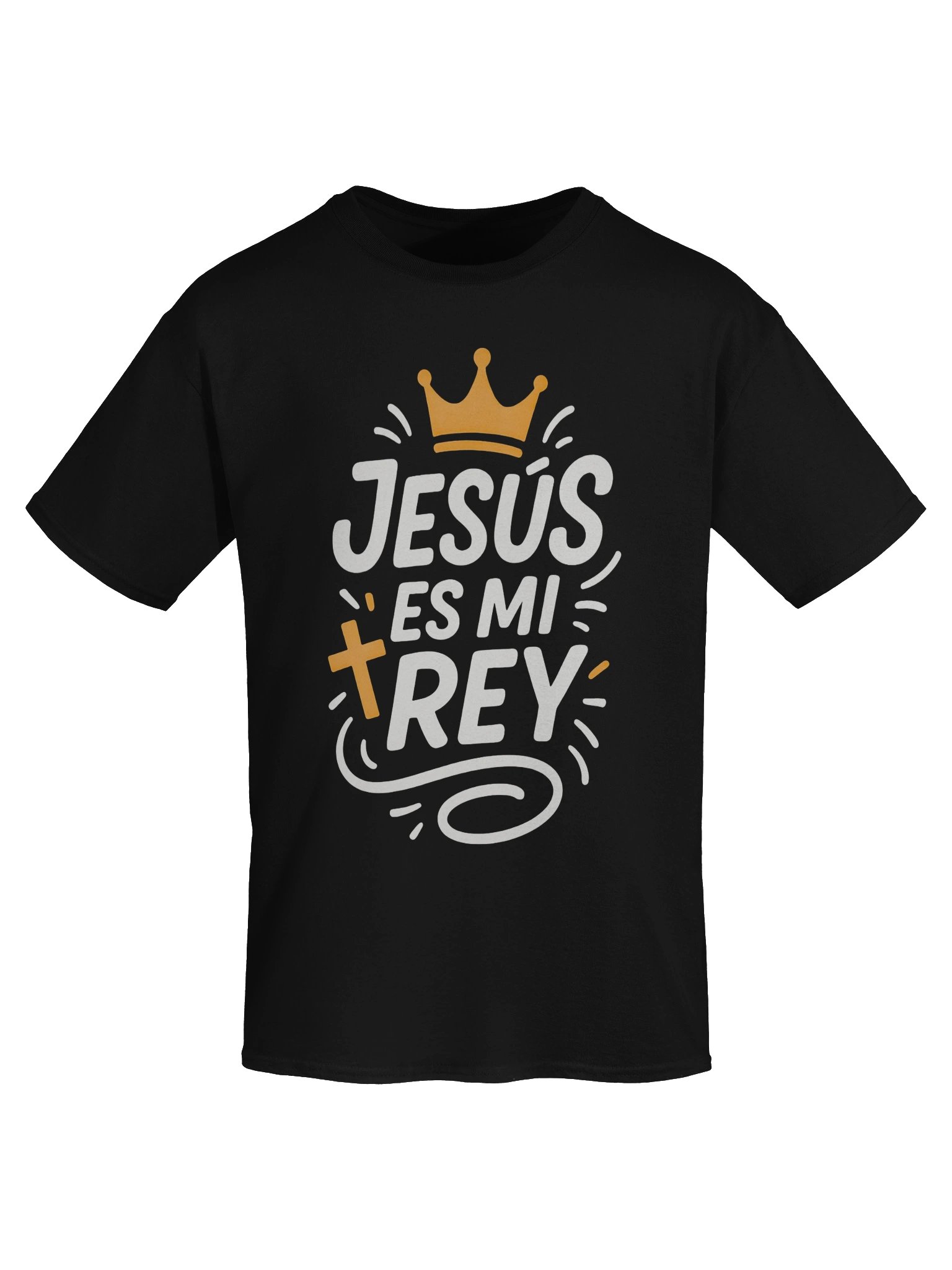 Camiseta Unisex Manga Corta | Jesús es mi Rey product image (20)