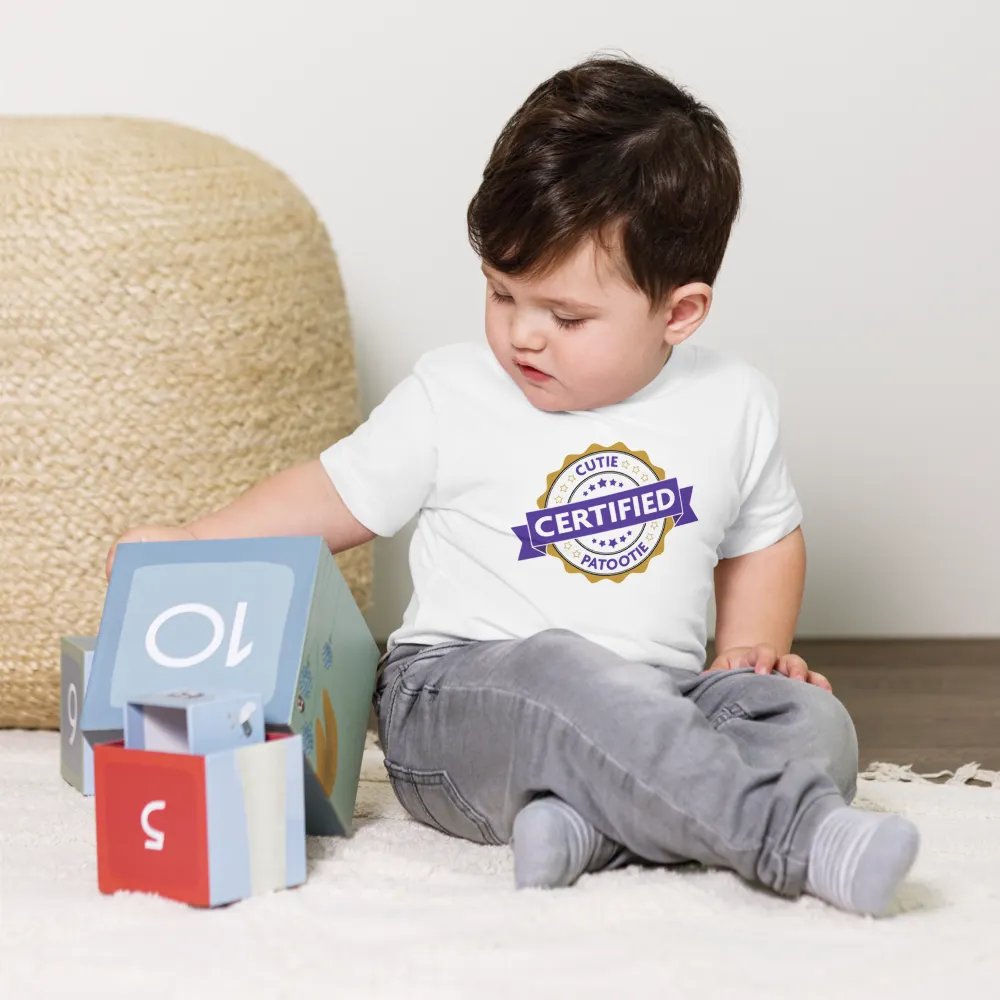 Certified Cutie Patootie Toddler T-Shirt product image (9)