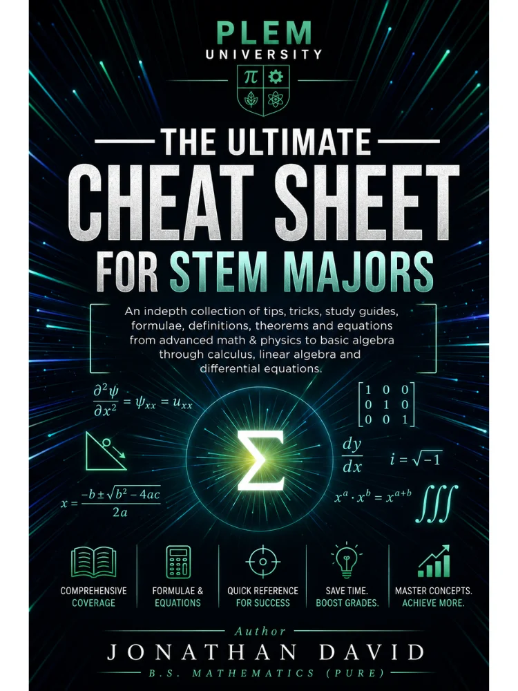 The Ultimate Cheat Sheet for STEM Majors | All Subjects product image (1)