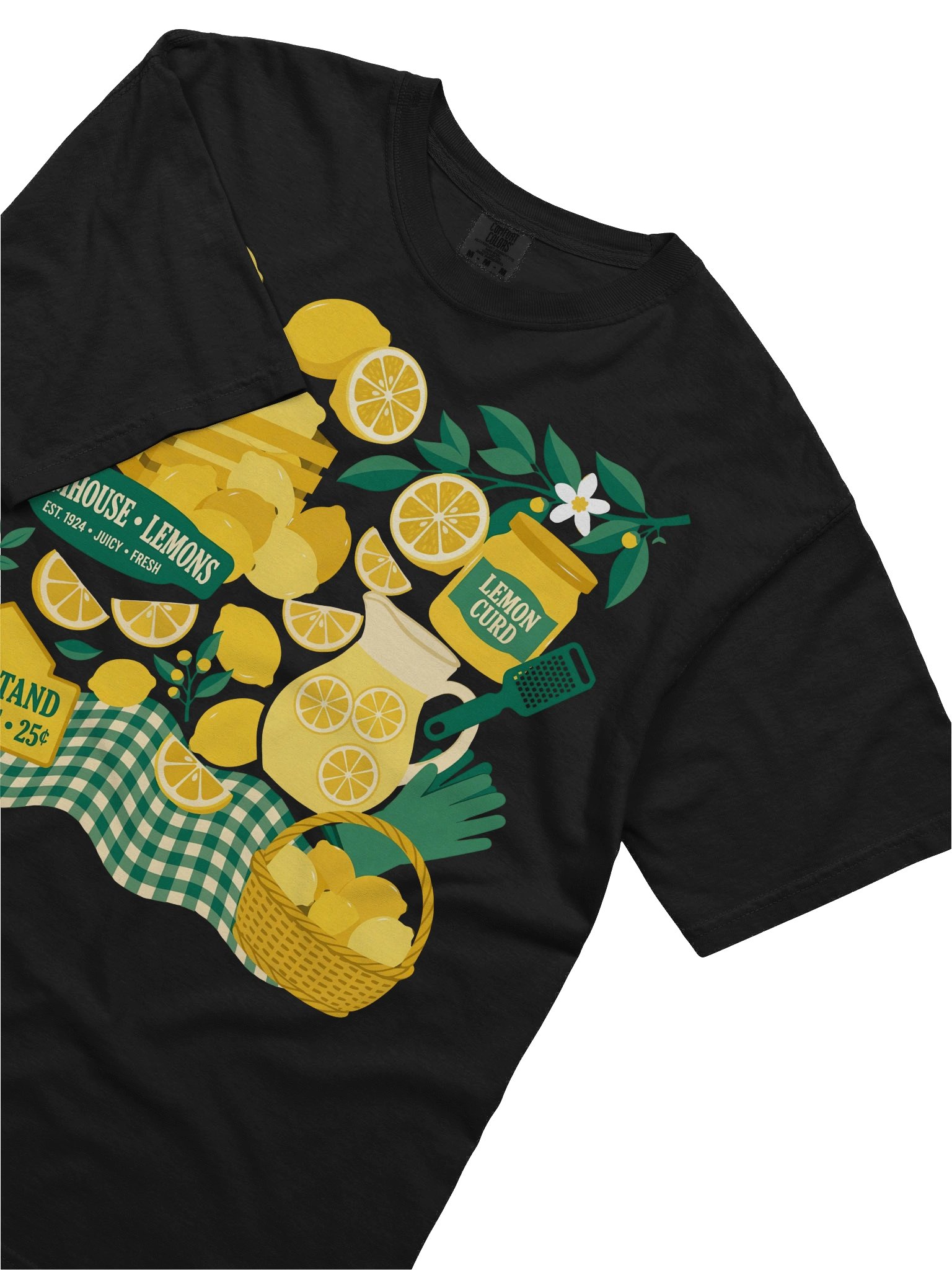 Farmhouse Lemons Vintage Citrus Tee product image (3)