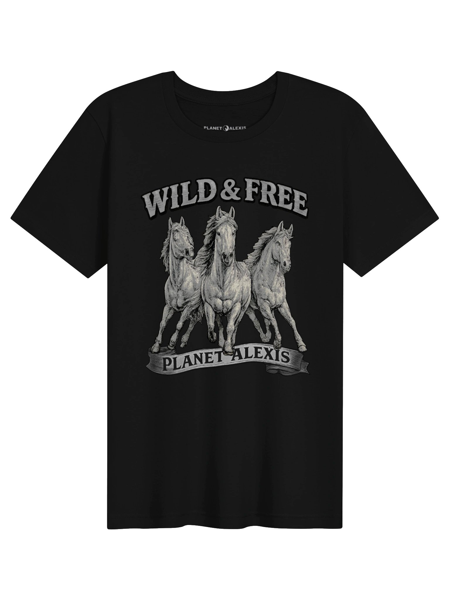 Wild & Free Three Horses Tee product image (3)
