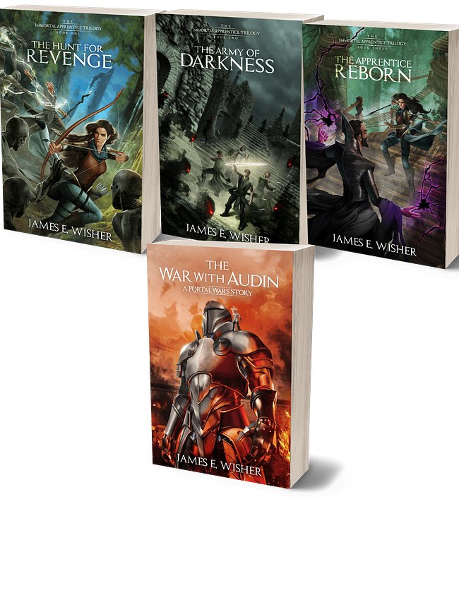 The Immortal Apprentice Trilogy Paperbacks