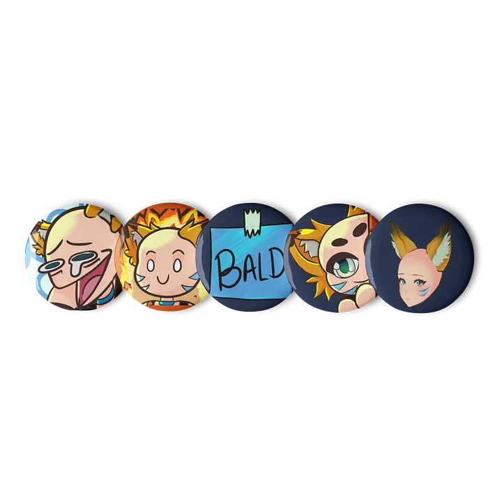Baldcee Button Merch product image (1)