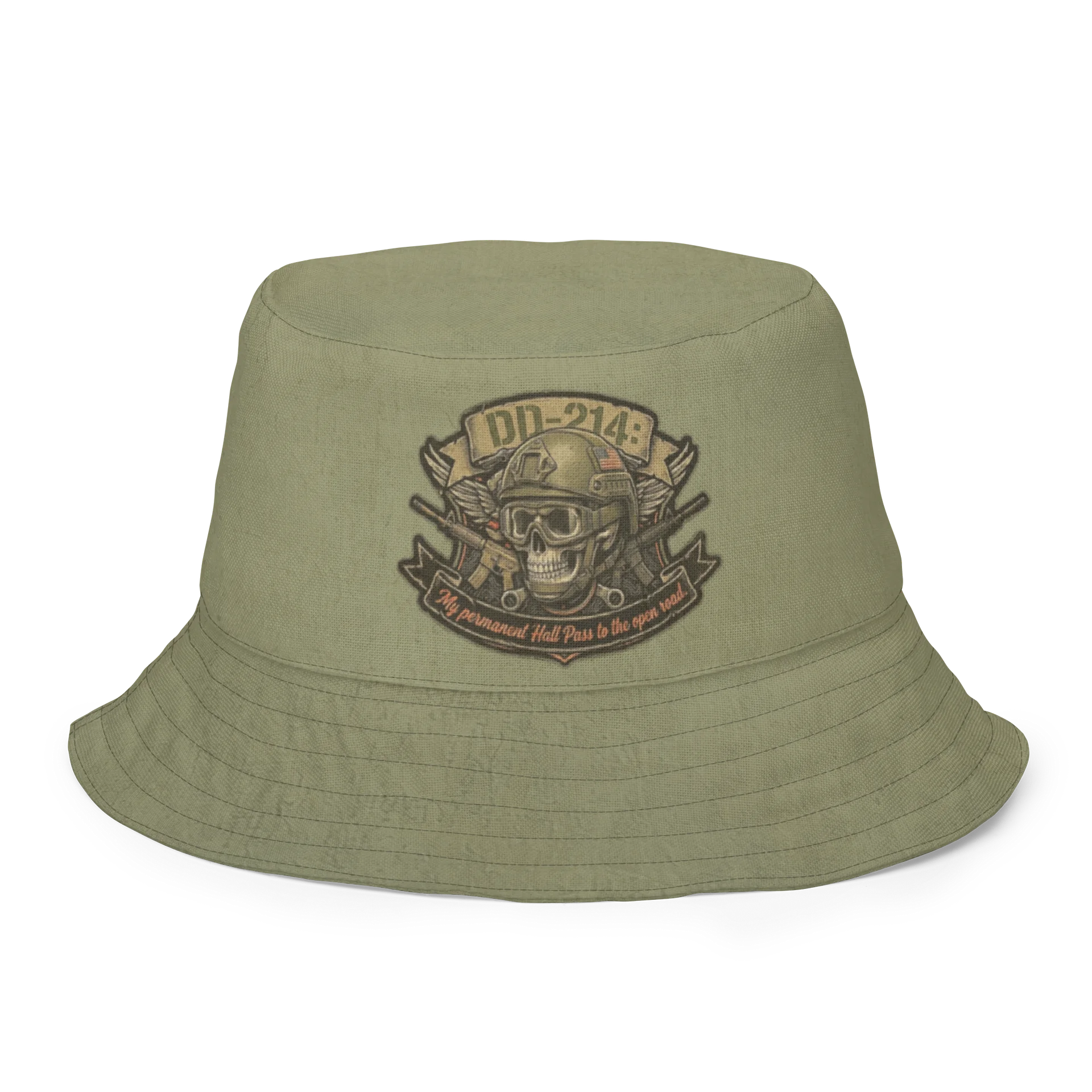 OD, Faded, MötoGraffitti Logo'd Reversible Boonie Cap product image (8)