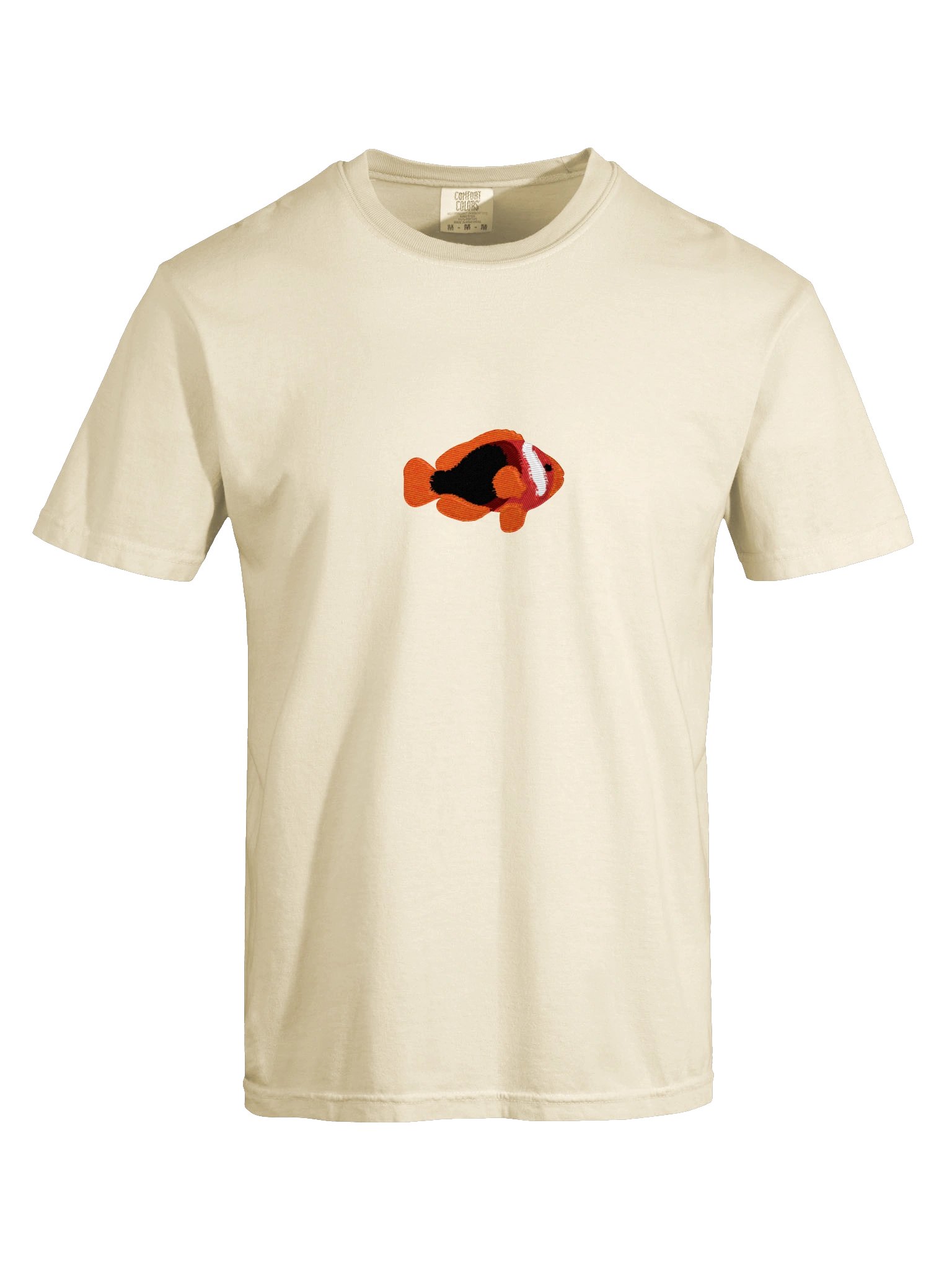 Tomato Clownfish Embroidered Shirt | Reef Aquarium Fish Embroidery Tee | Saltwater Marine Fish Apparel product image (9)