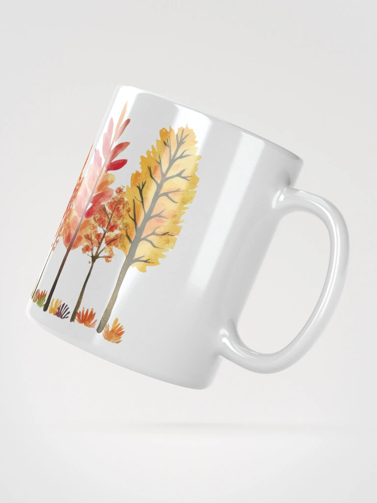 Autumn Watercolor Trees Mug product image (3)