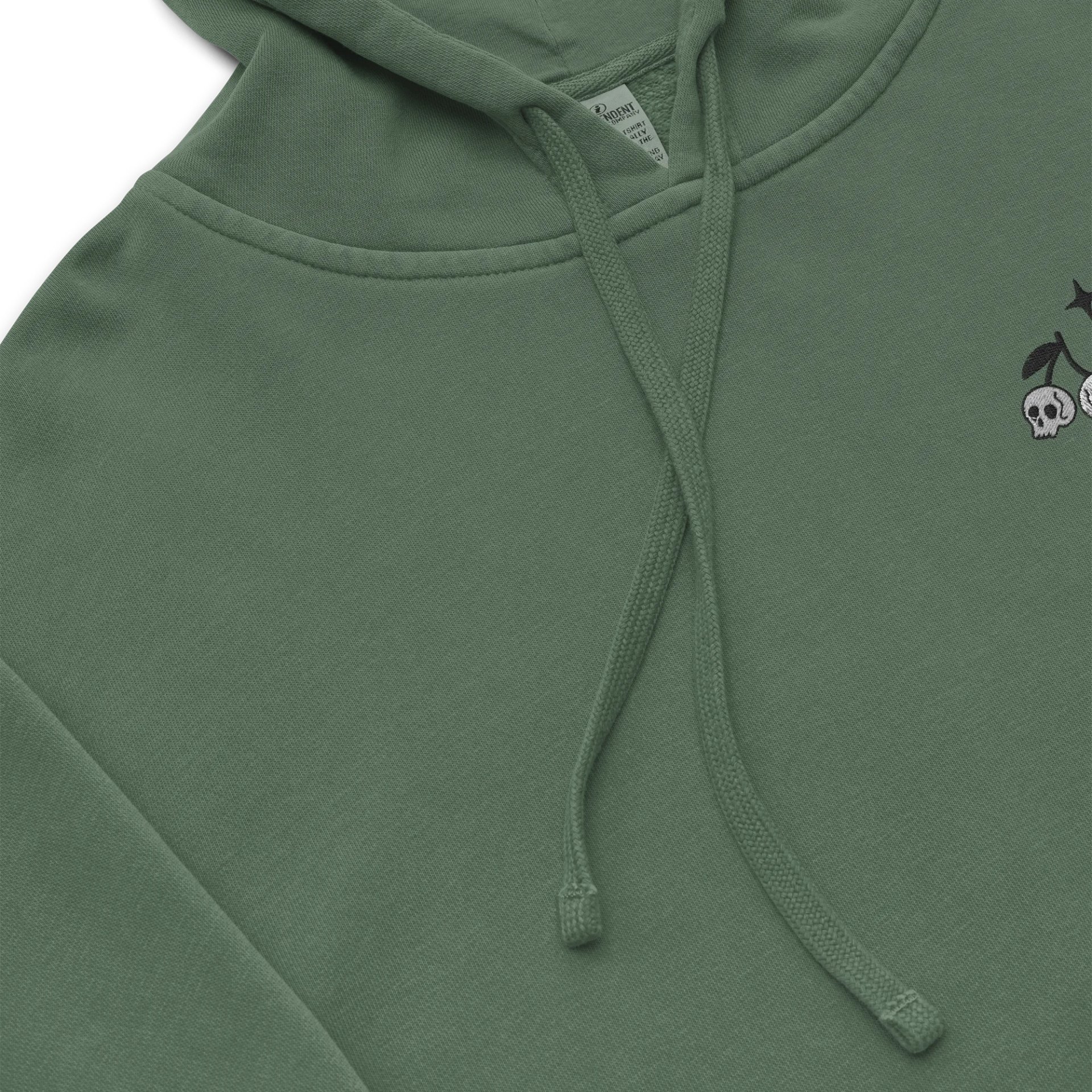 skull cherries embroidered sweatsuit - top product image (14)