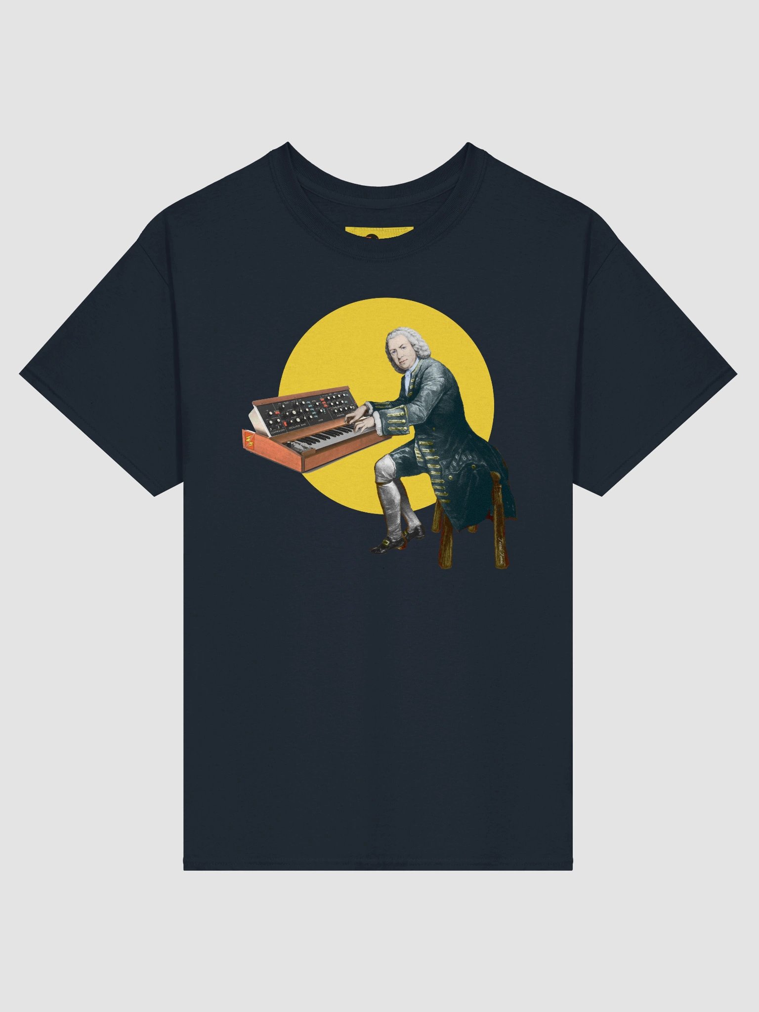 Prelude and Moogue by Frank Fonik (Mini mOOg Tribute), Techno EDM Unisex T-Shirt product image (1)