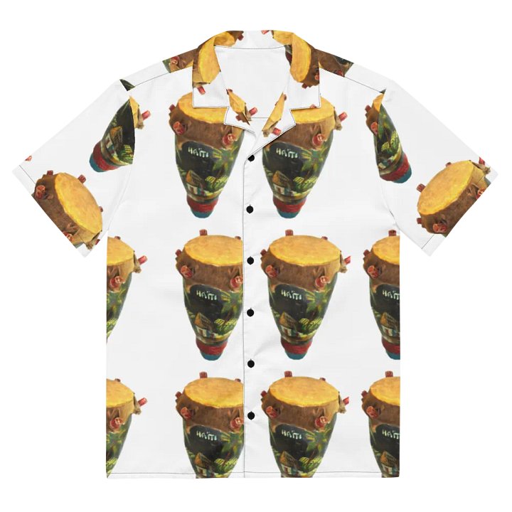 Haitian Rhythm Drums Button-Up product image (2)