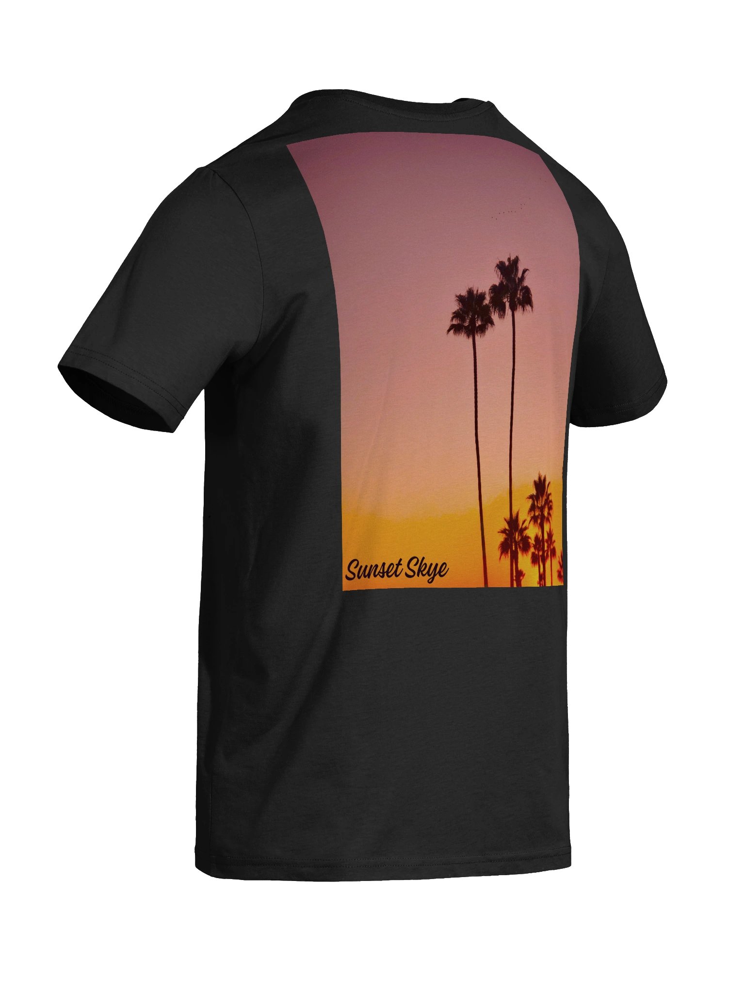 Pink Palms Back Signature Organic Tee product image (3)