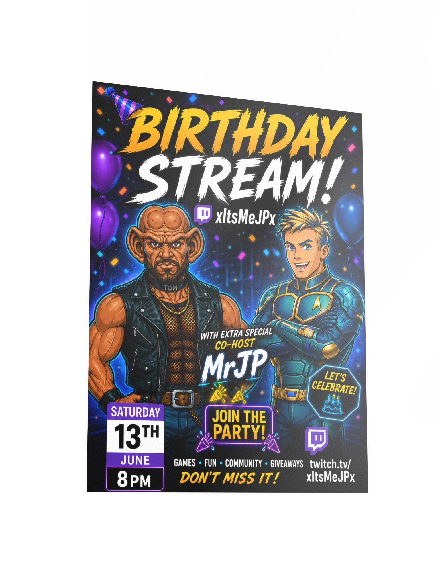 JP Bday Poster product image (3)
