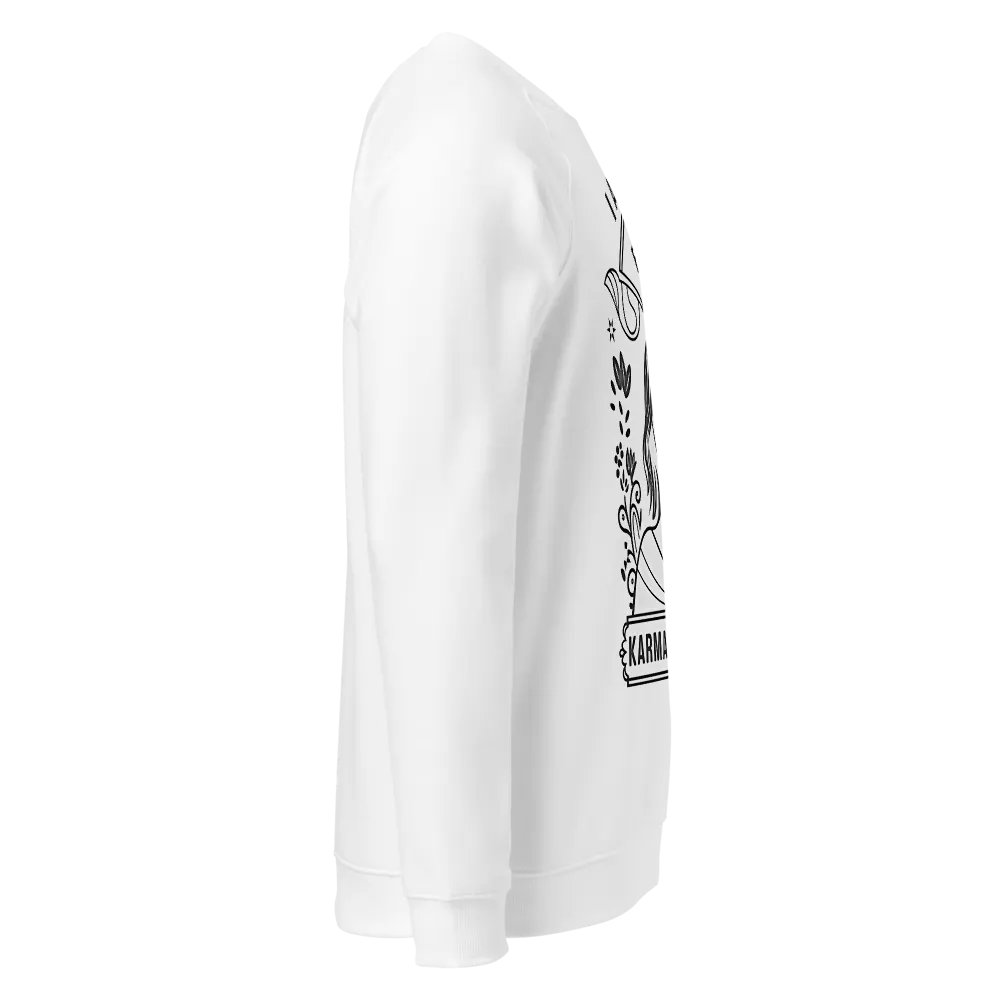 Karma's Gaze Unisex Organic Sweatshirt product image (2)