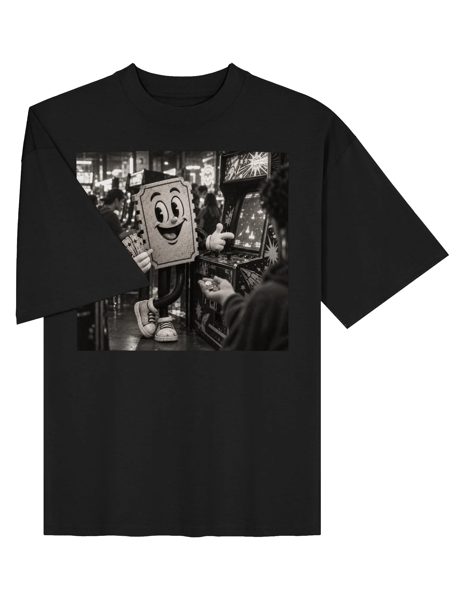 The Ticket Hustler Oversized Tee product image (5)