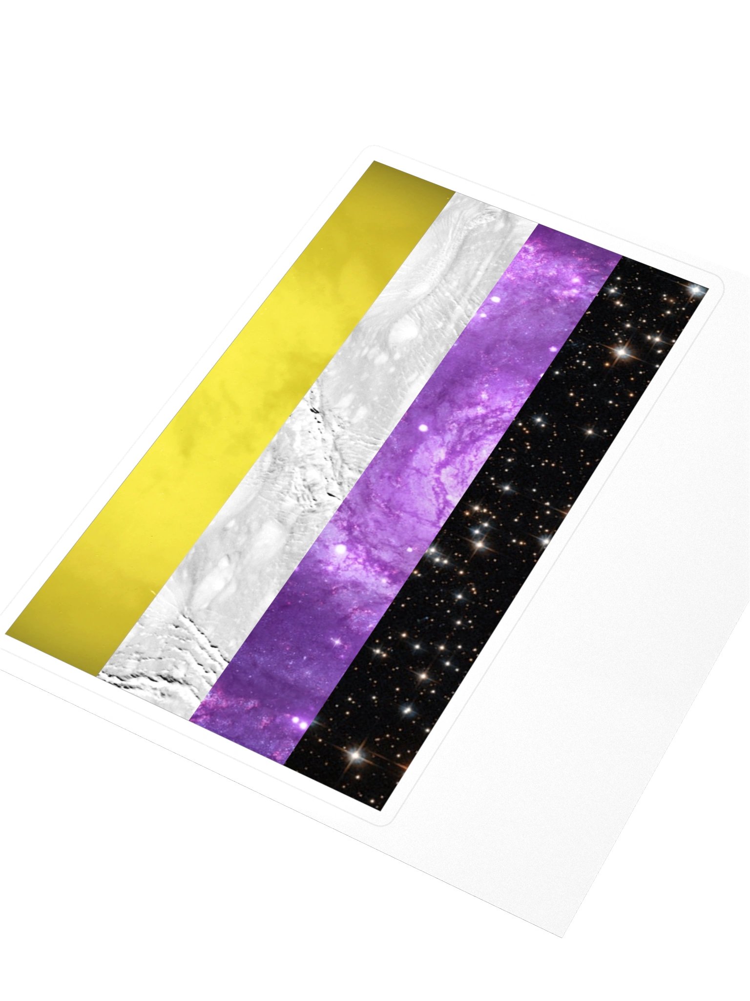 Non-Binary Space Pride Sticker product image (3)