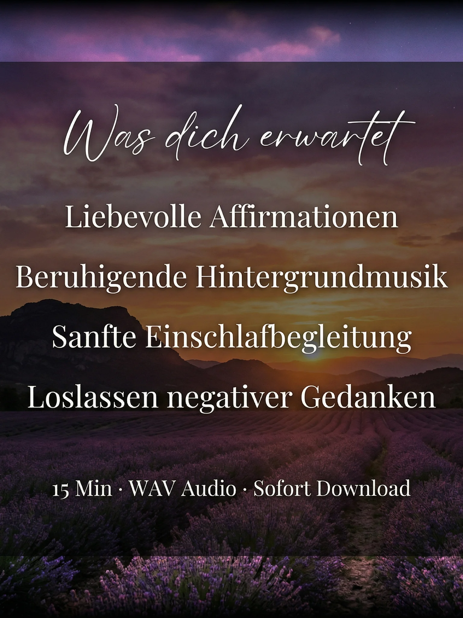 Affirmationen zum Einschlafen | Geführte Schlafmeditation (Audio-Download) product image (10)