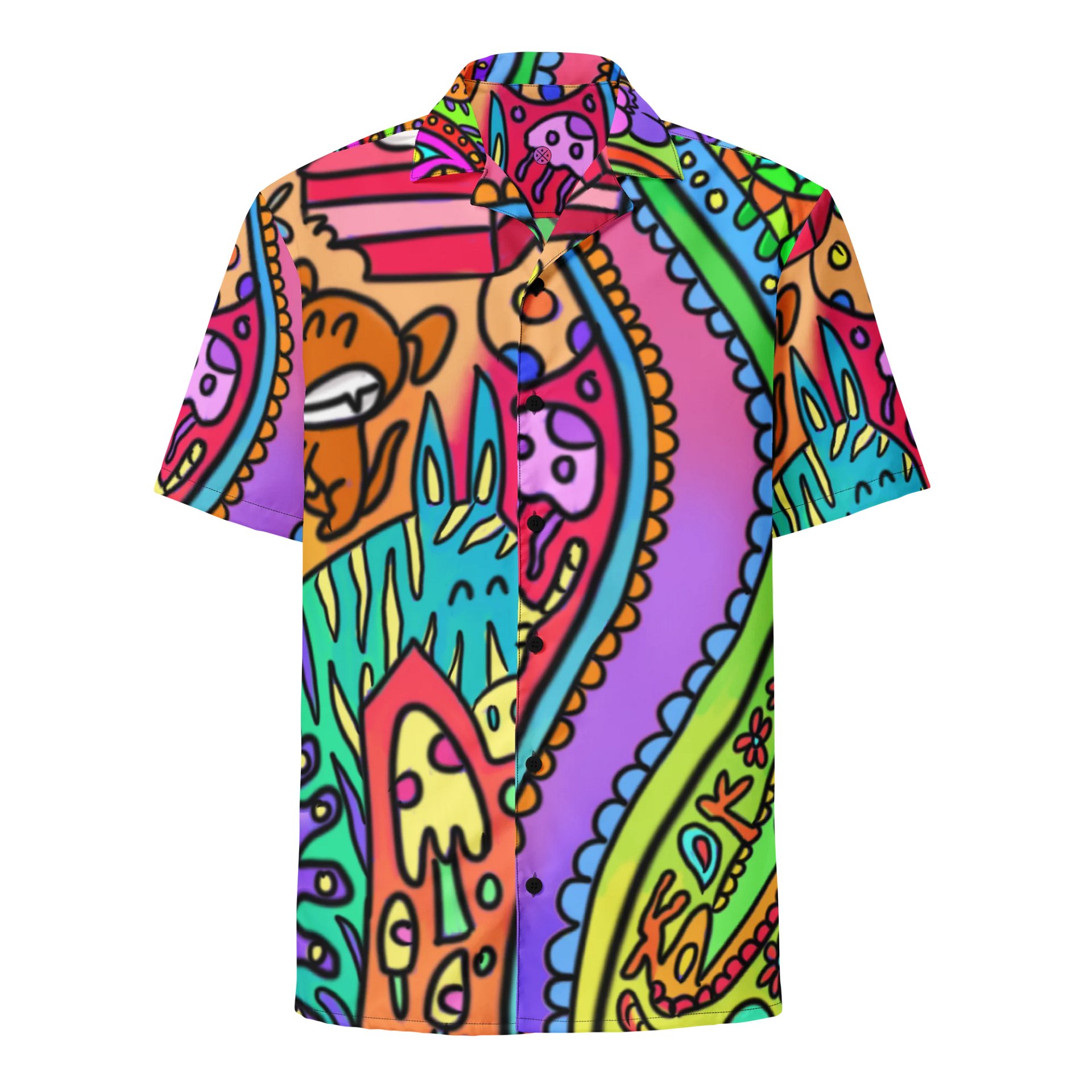 Trippy Button Up Shirt product image (1)
