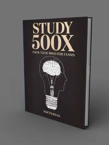 STUDY 500X : Hack Your Mind for Exams product image (1)