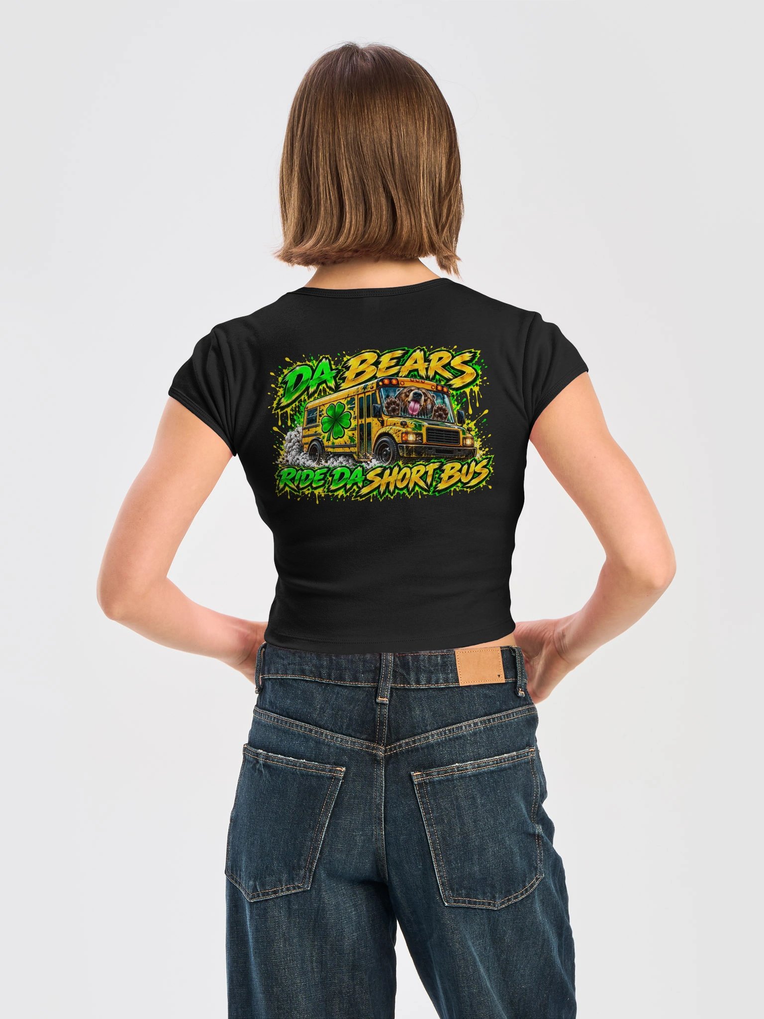 Schoolz Out Da Bears Crop Top product image (4)