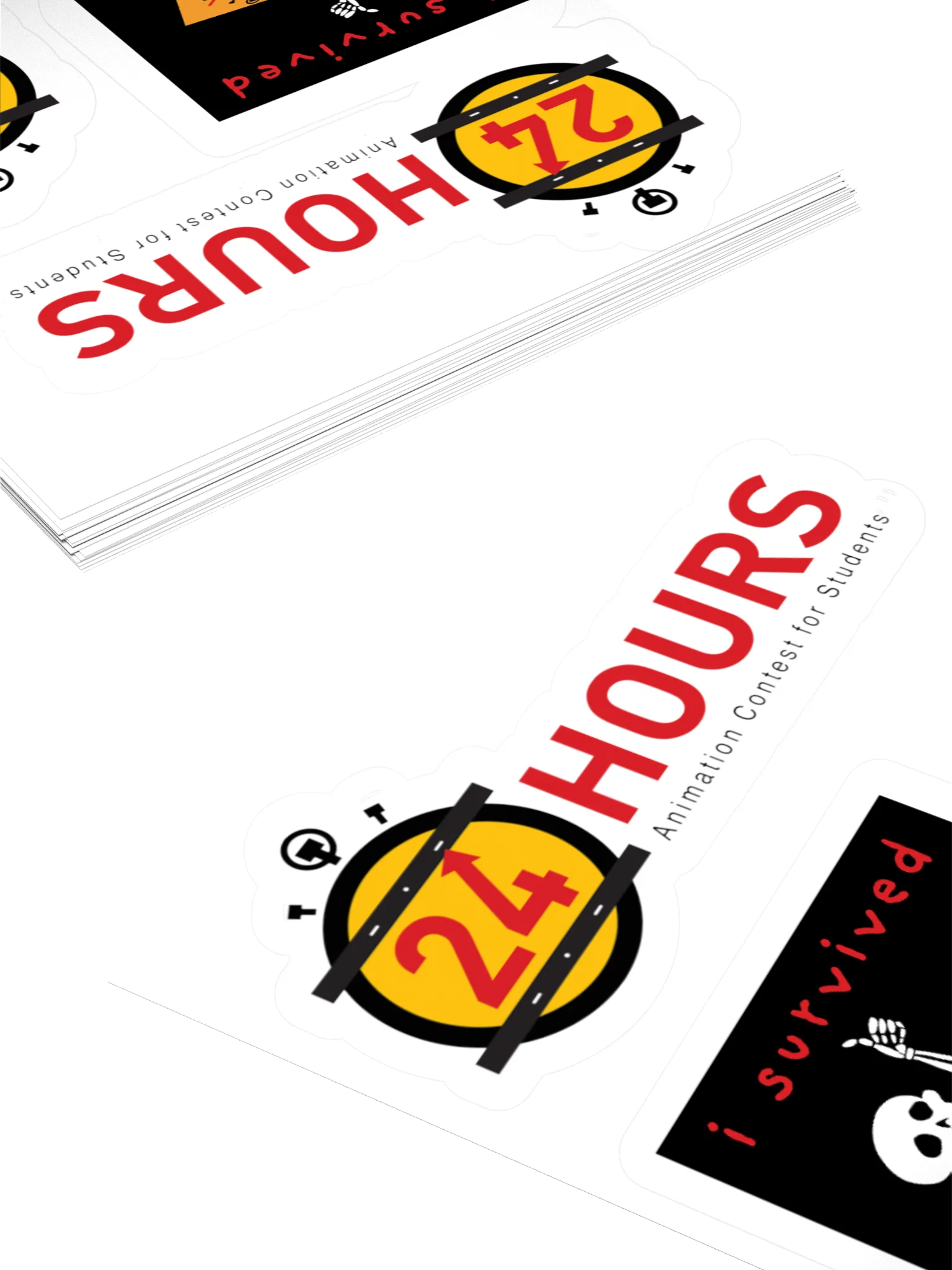 24 HOURS Sticker Set product image (10)