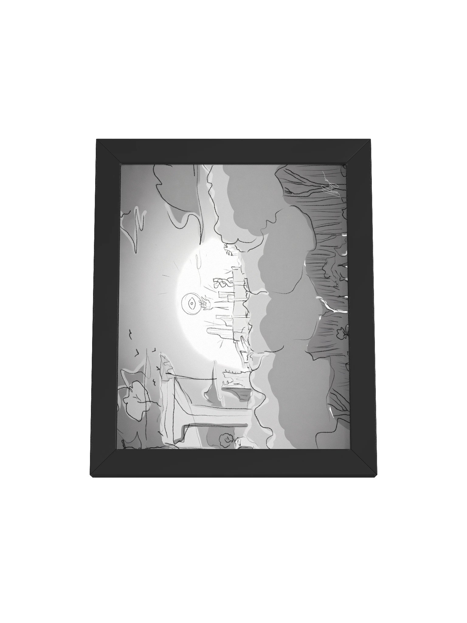 Hope Won’t Die — Framed Print product image (61)