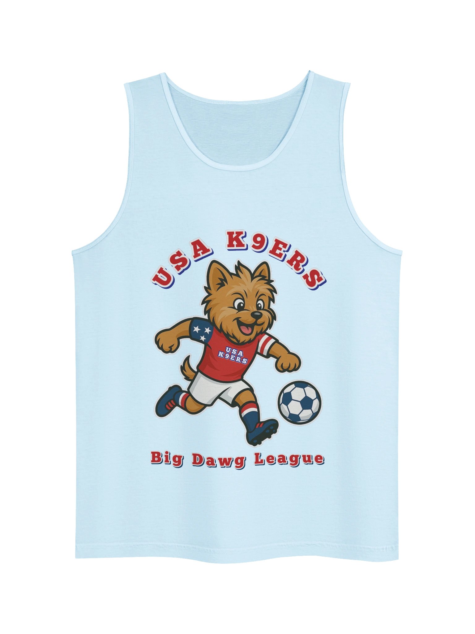 USA K9ERS Yorkshire Terrier Soccer Tank product image (5)