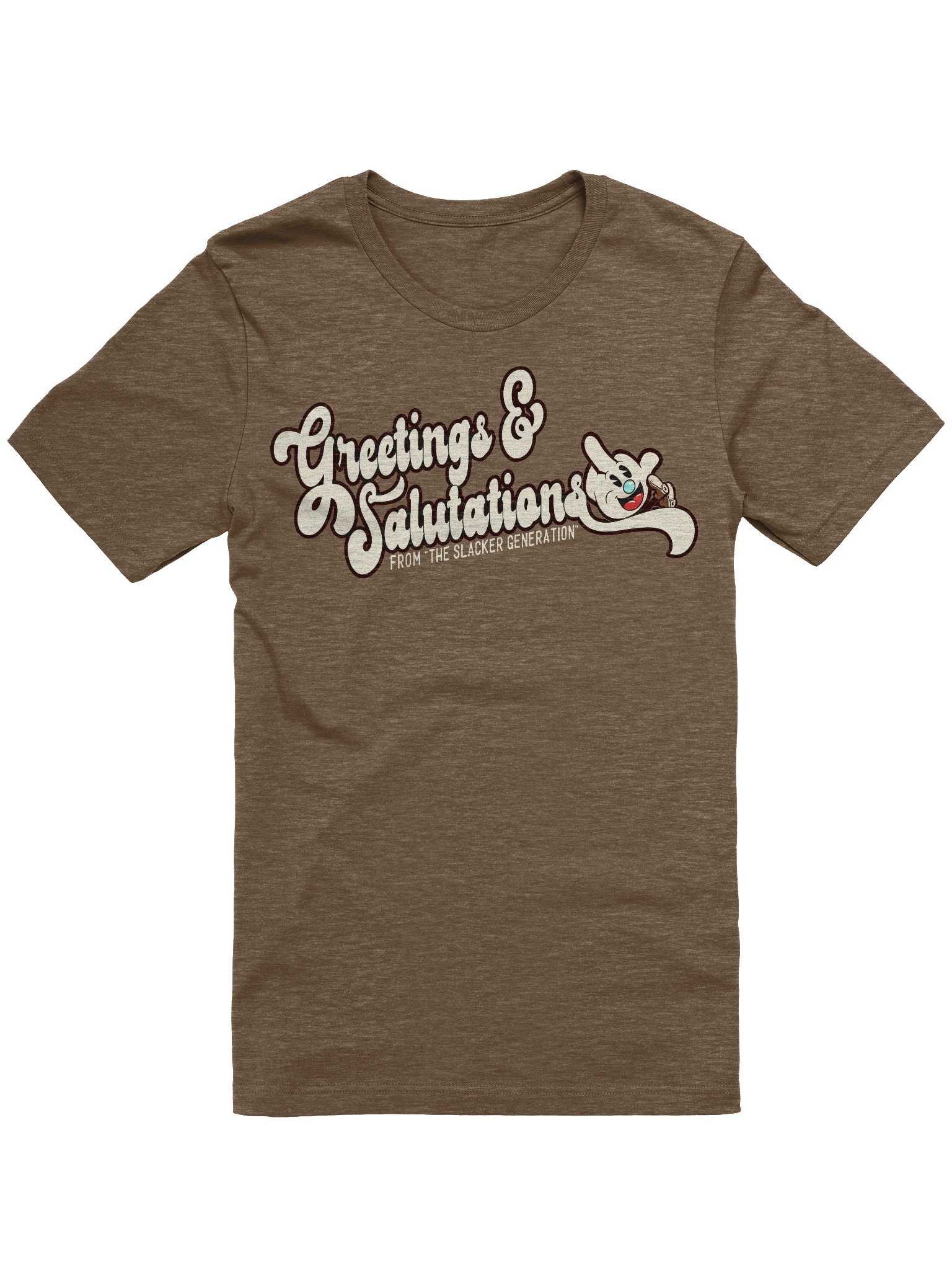 Greetings & Salutations Tee — The Slacker Generation product image (1)